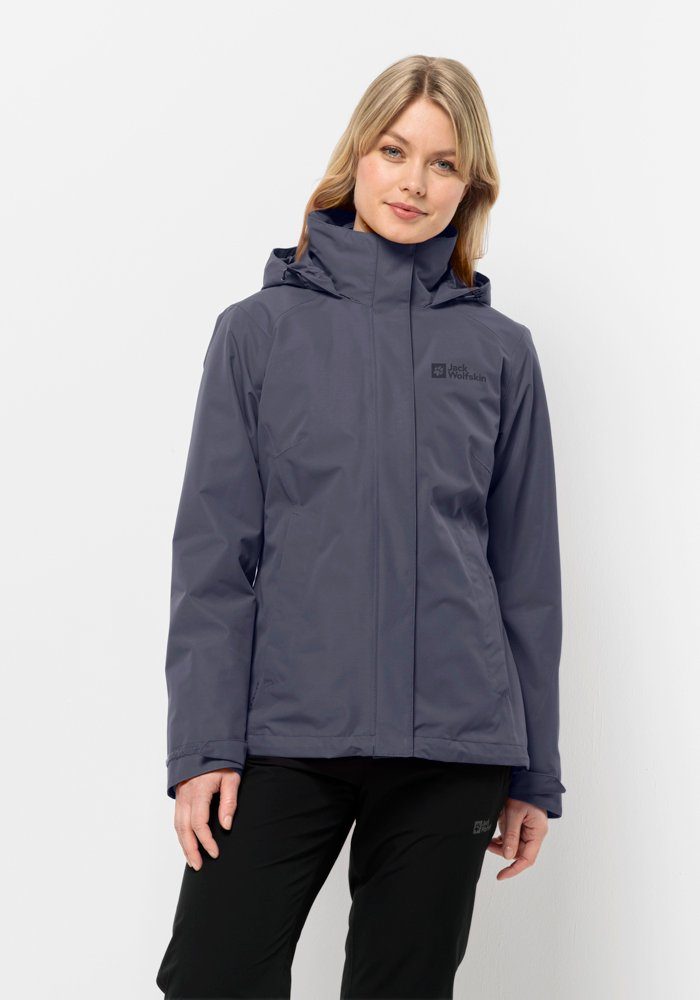 Jack Wolfskin Functioneel 3-in-1-jack GEISSHORN 3-in-1 JKT W (2-delig)