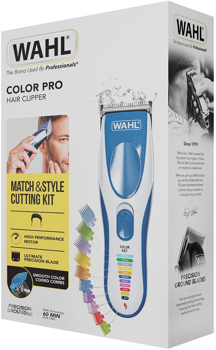 Wahl Tondeuse 09649-016 Color Pro snoerloos, netstroom-/accu-tondeuseset (set)