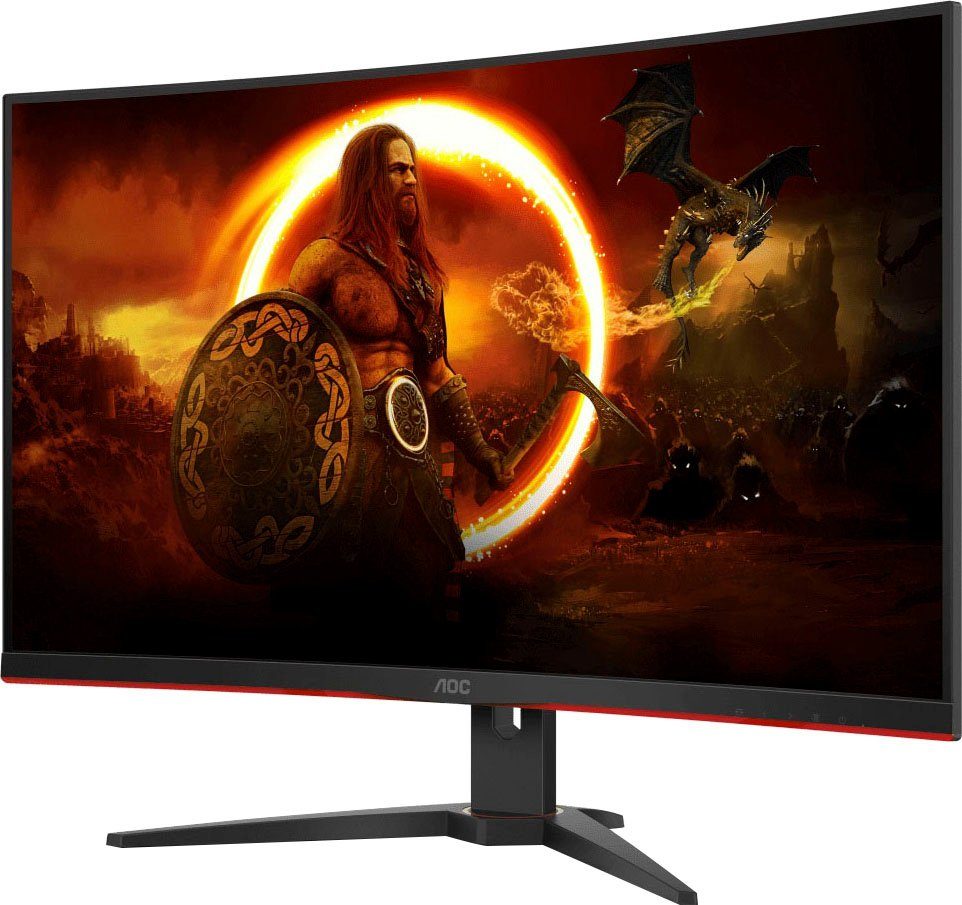 AOC Curved-gaming-monitor C32G2ZE/BK, 80 cm / 32", Full HD
