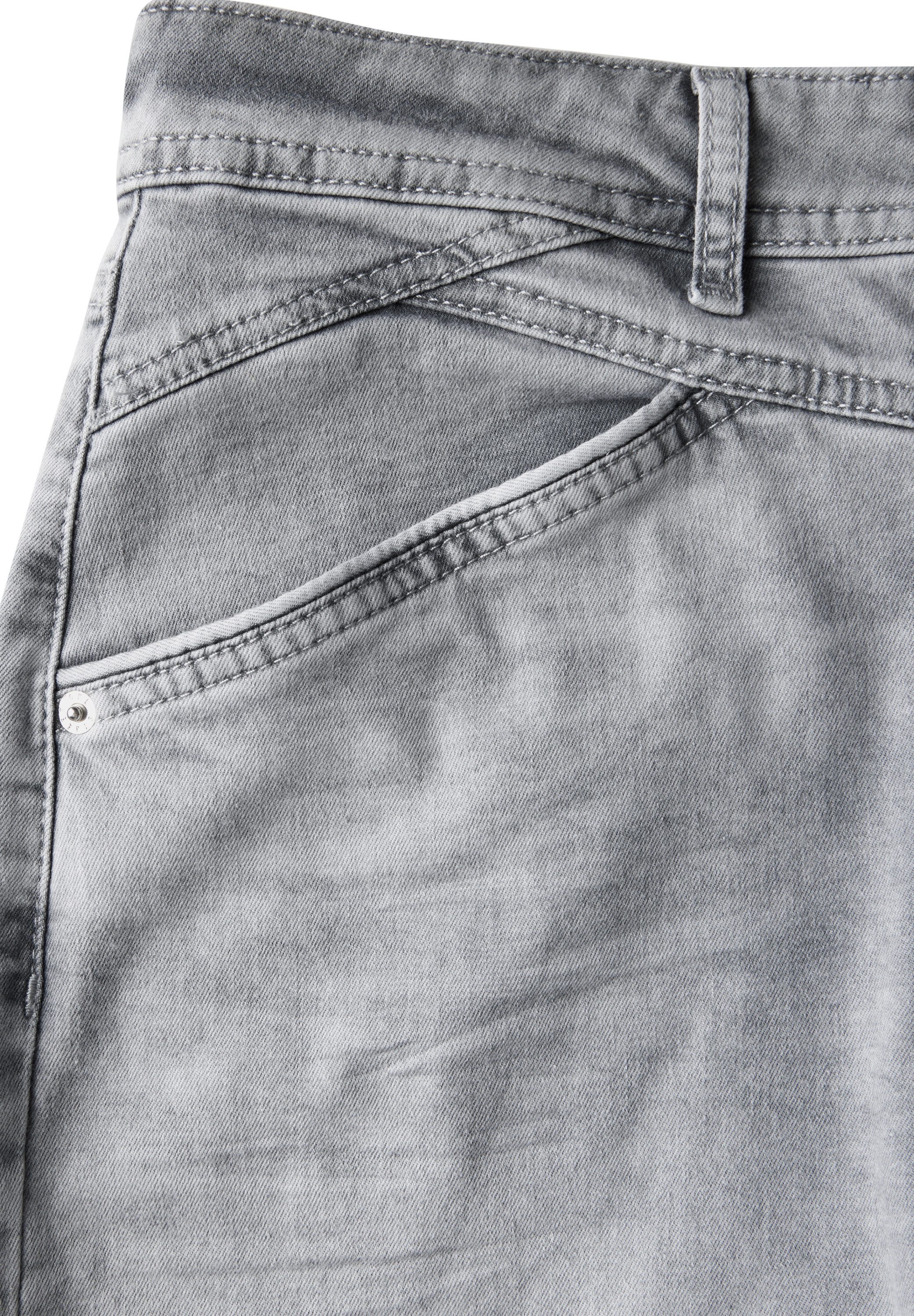 STREET ONE Wijde jeans in de four-pocket stijl