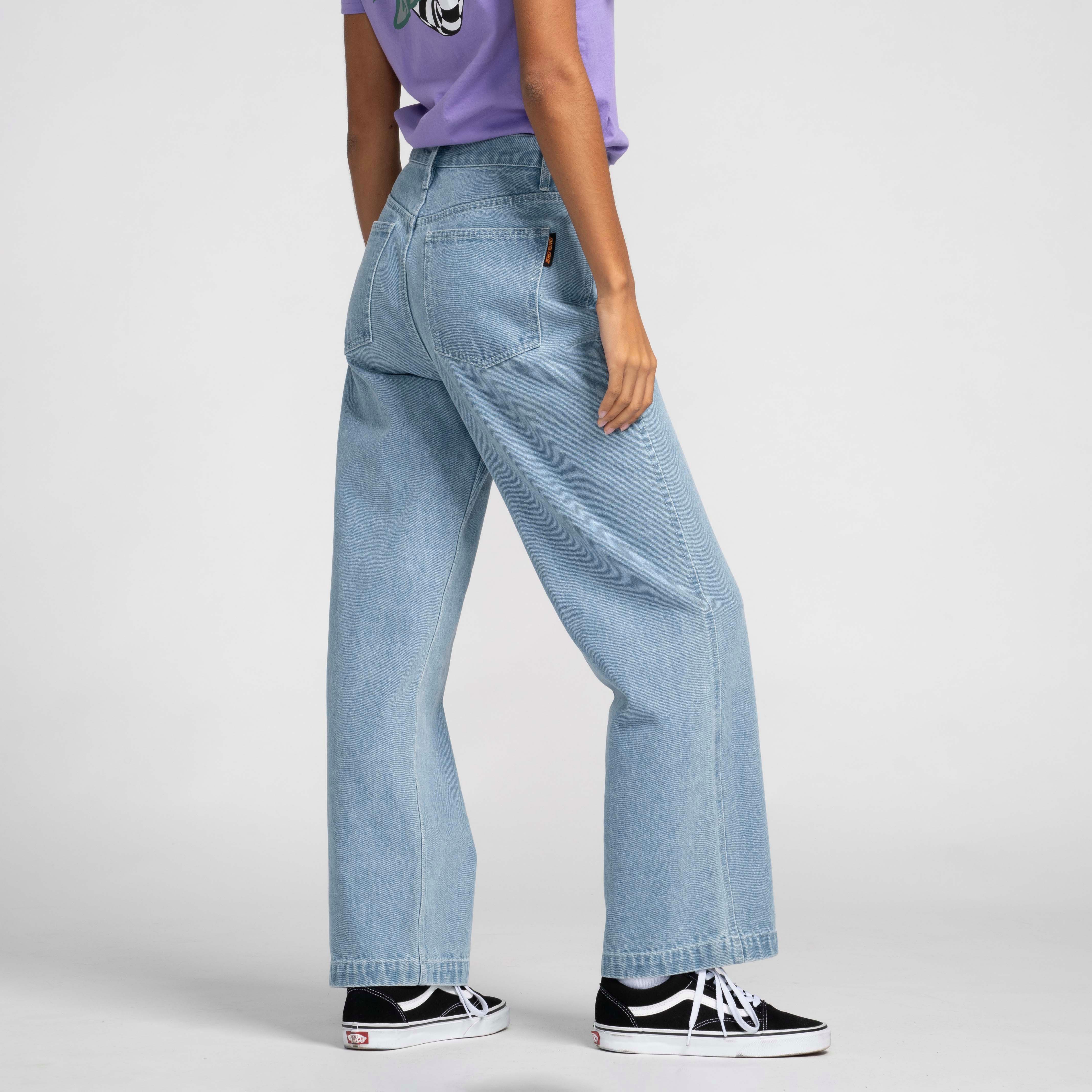 Santa Cruz Broek met wijde pijpen CLASSIC BAGGY JEANS