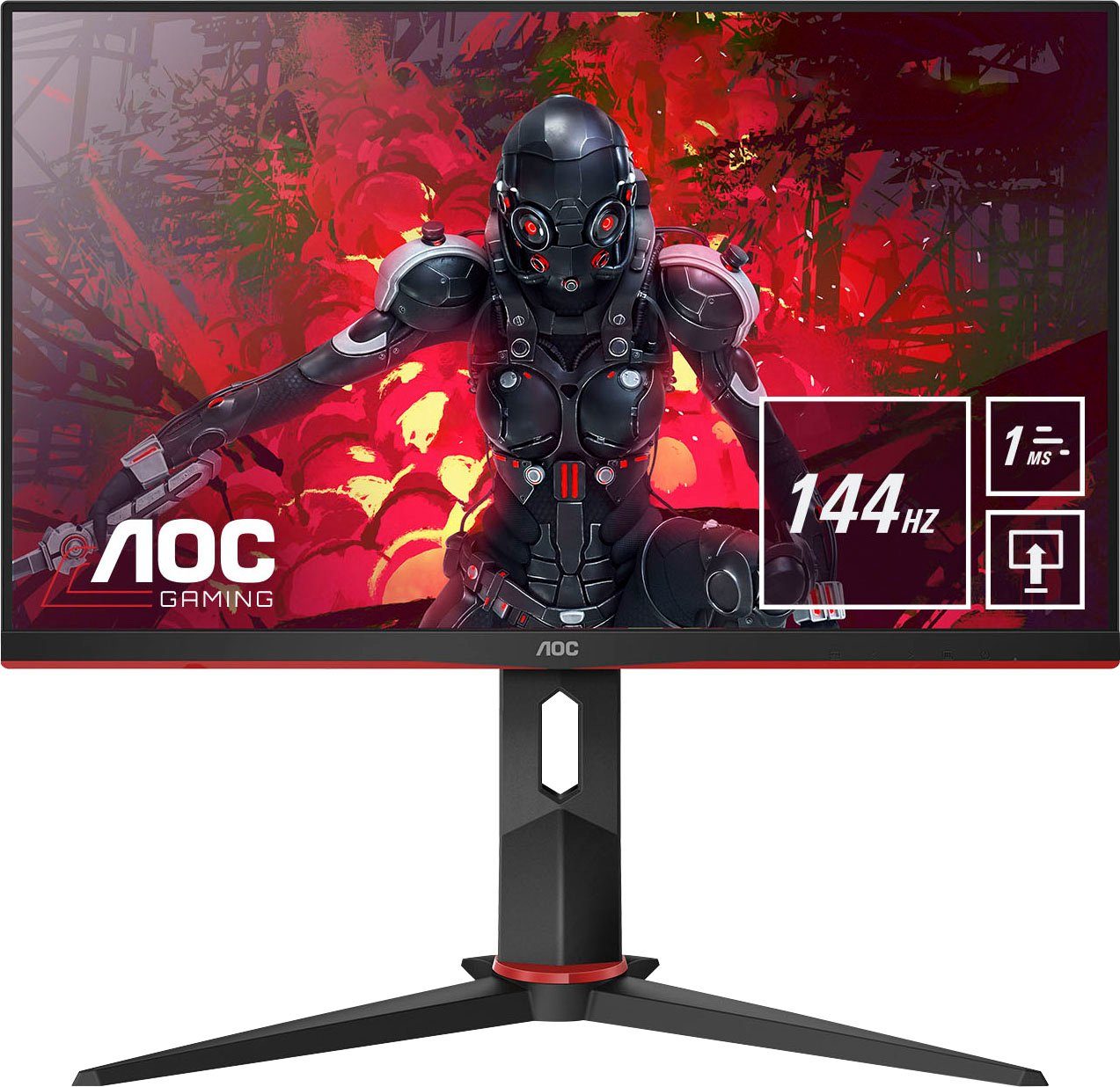 AOC Gaming-monitor 24G2ZU, 60,4 cm / 23,8", Full HD