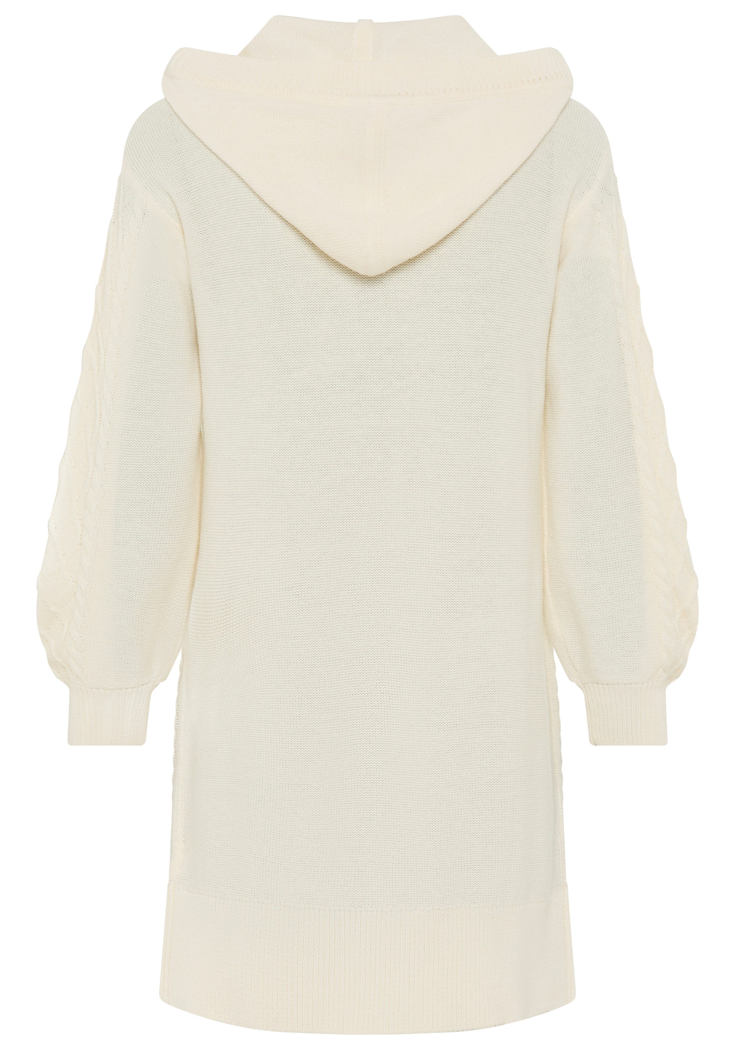 Laura Scott Lang vest Overgangsbreisel met capuchon en kabelbreisel - NIEUWE COLLECTIE