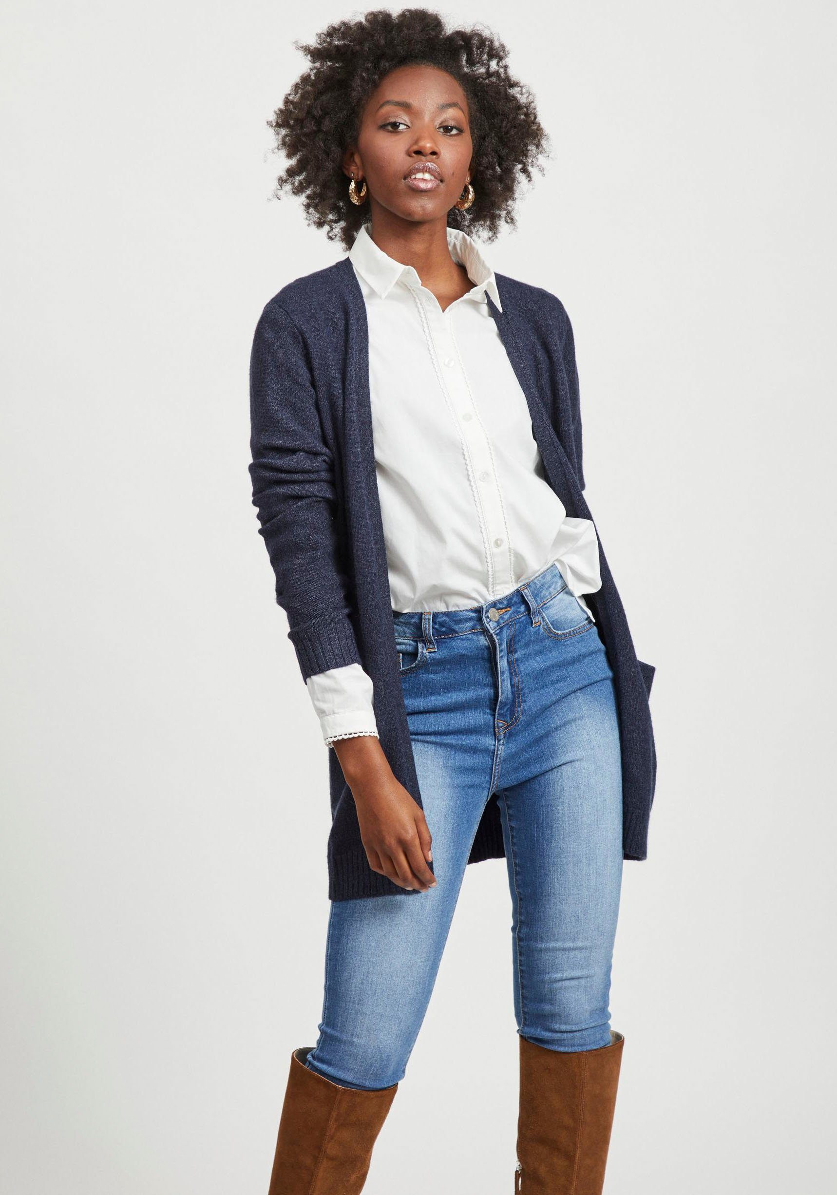 Vila Cardigan VIRIL OPEN L/S KNIT CARDIGAN - NOOS