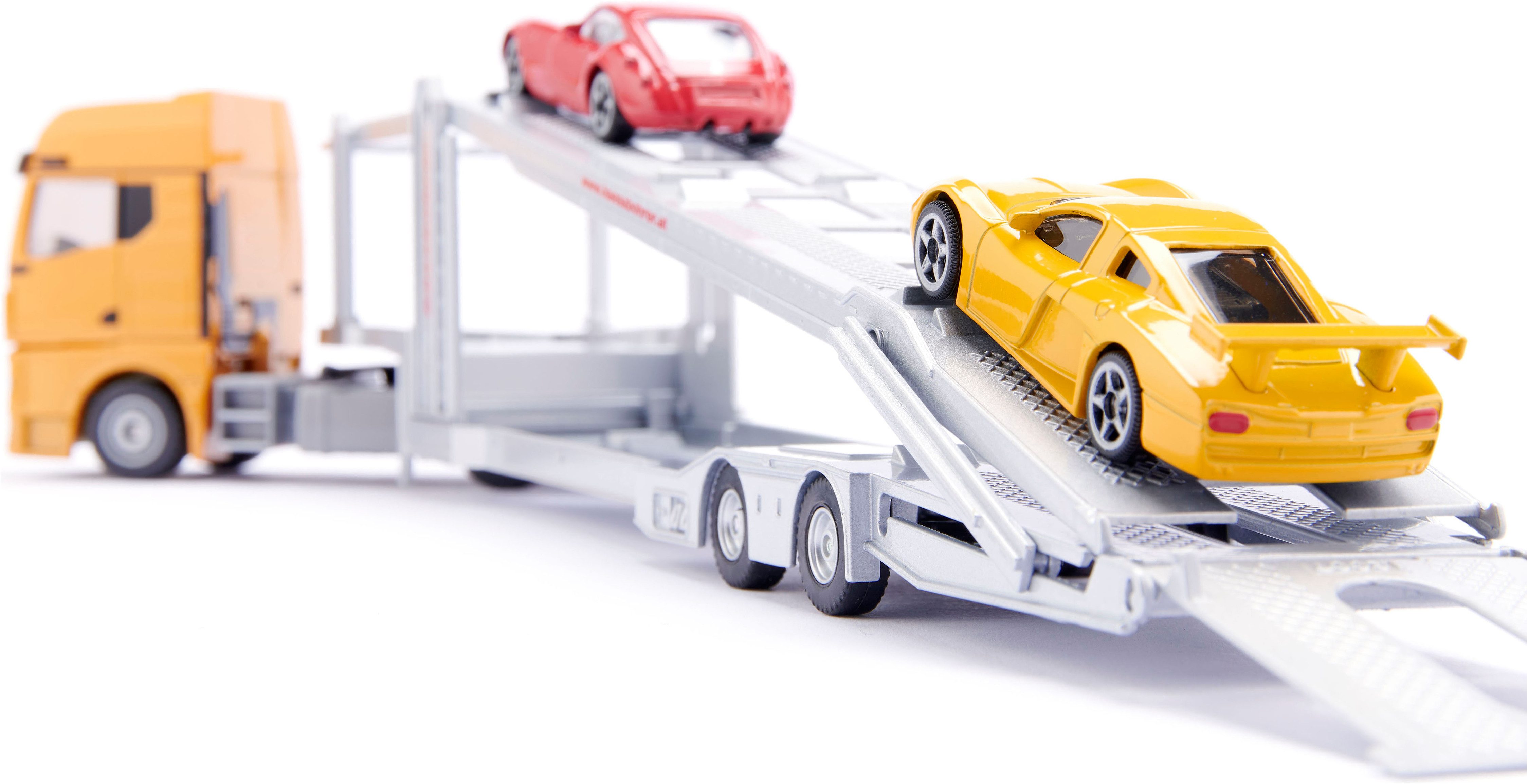Siku Speelgoed vrachtwagen SIKU Super, MAN autotransporter (3944)