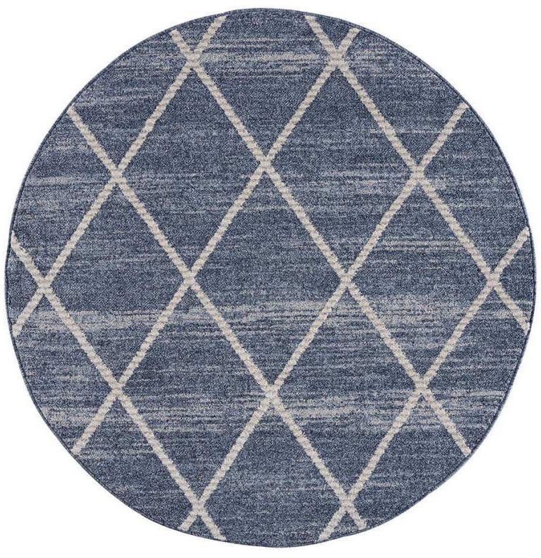 Carpet City Vloerkleed Art 2646 Korte pool, ruiten-look, ideaal voor hal & entree