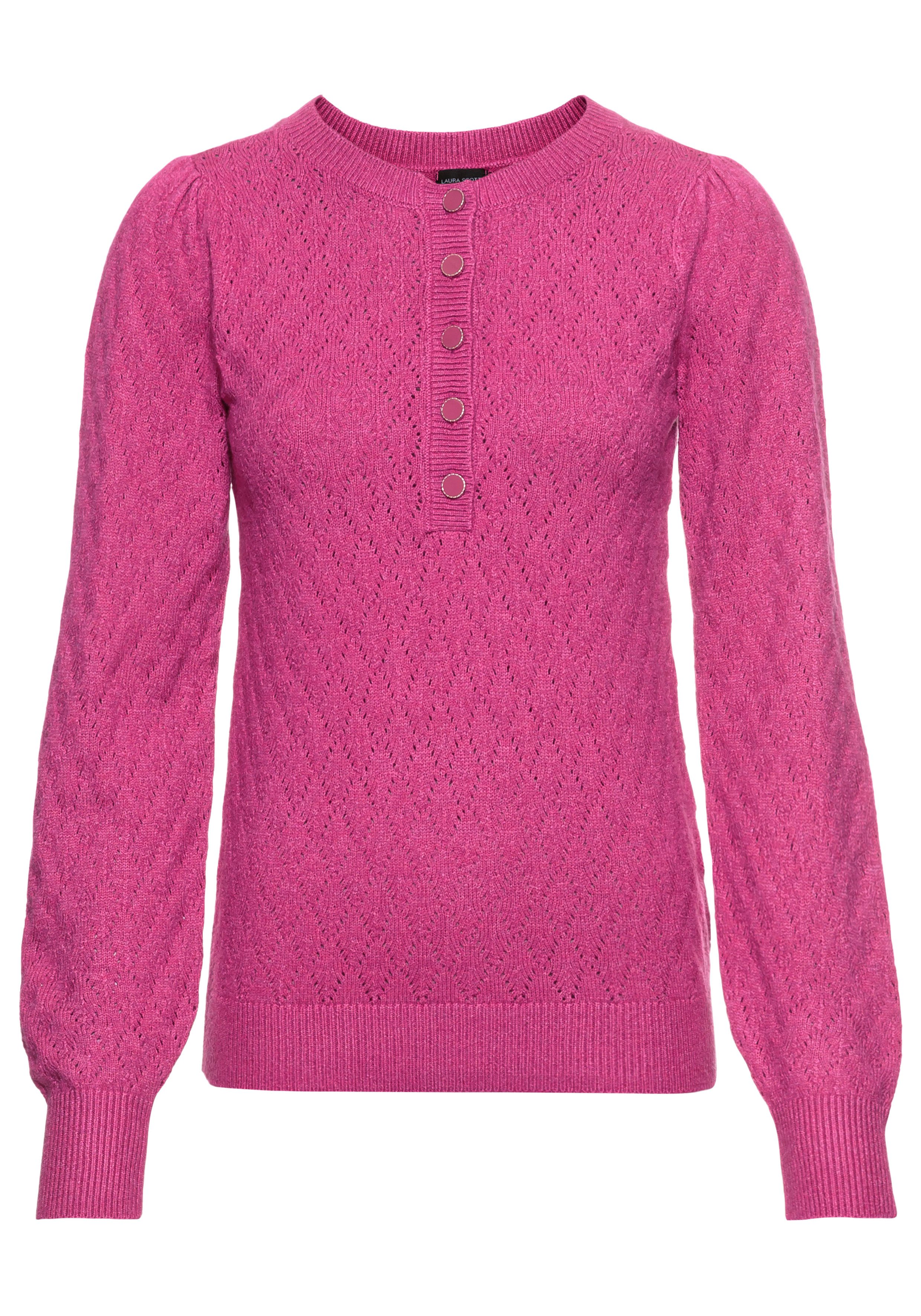 Laura Scott Trui met ronde hals