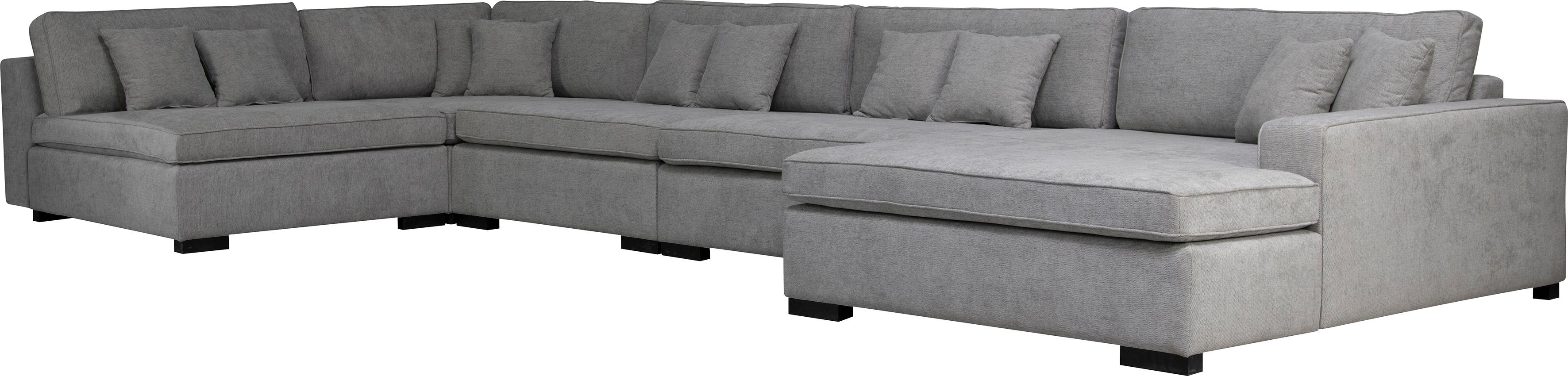 Guido Maria Kretschmer Home&Living Zithoek Skara U-vorm Loungebank met binnenveringsinterieur, in vele overtrekkwaliteiten