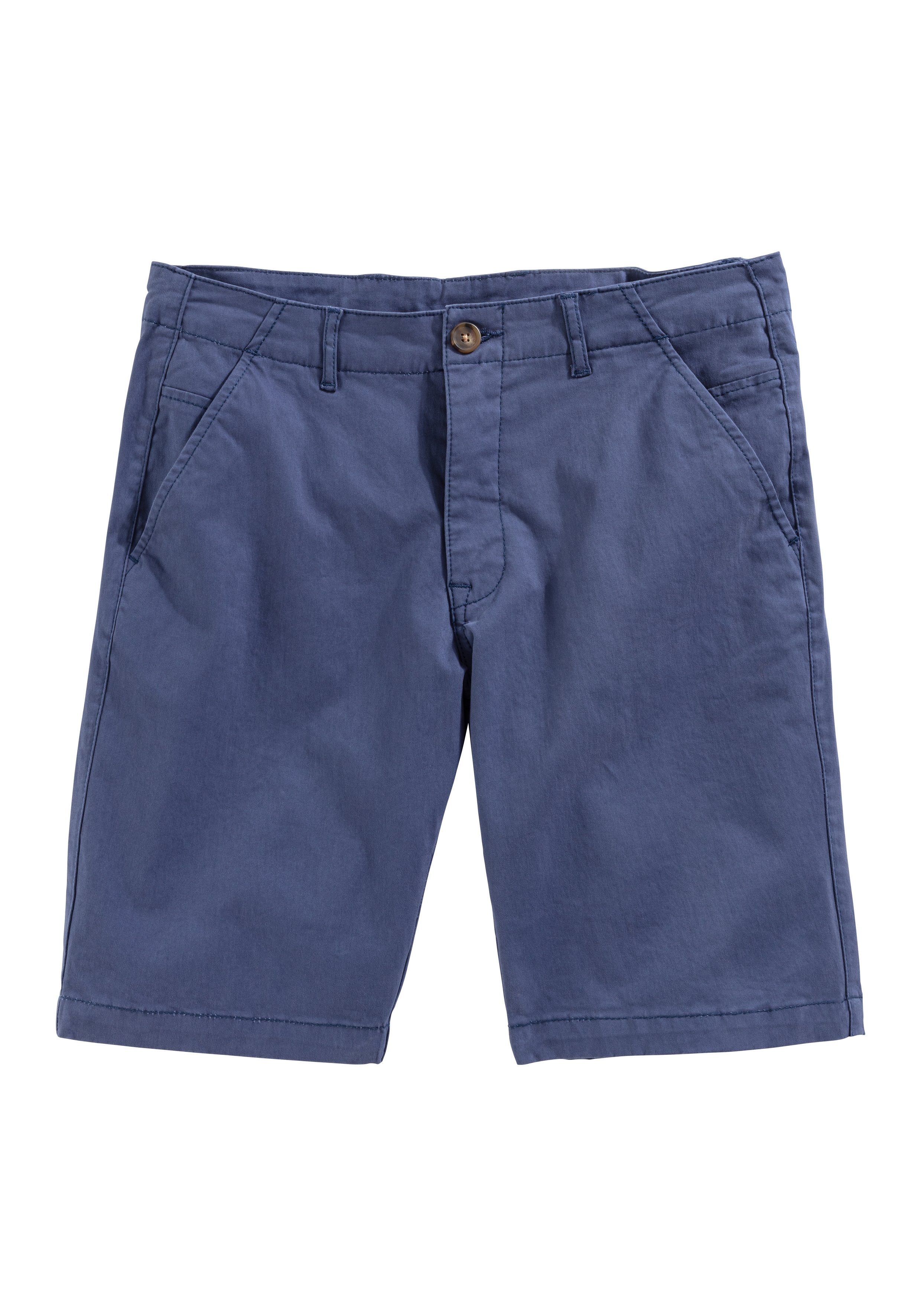 John Devin Chino-short Regular fit elastische katoenkwaliteit