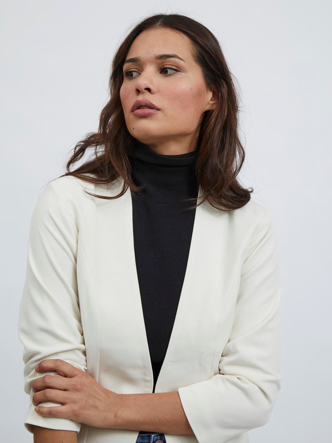 Vila Korte blazer VIHER NEW 3 4 BLAZER -NOOS