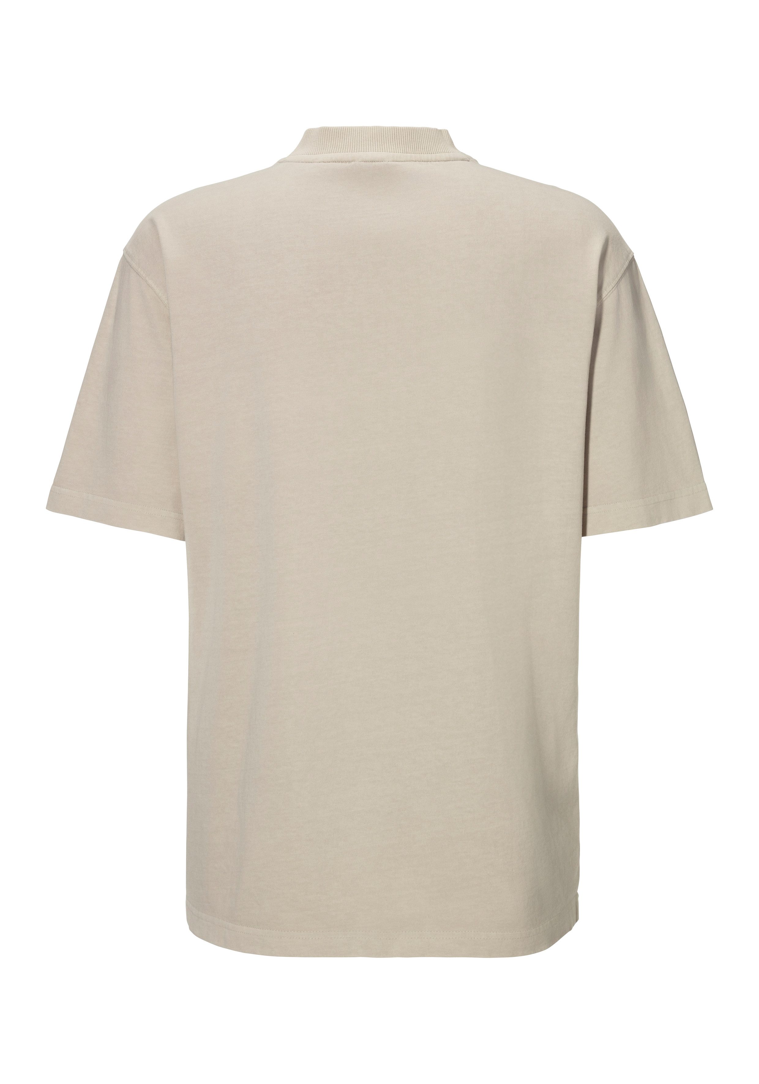 Boss Orange T-shirt Te Dye met een ronde hals
