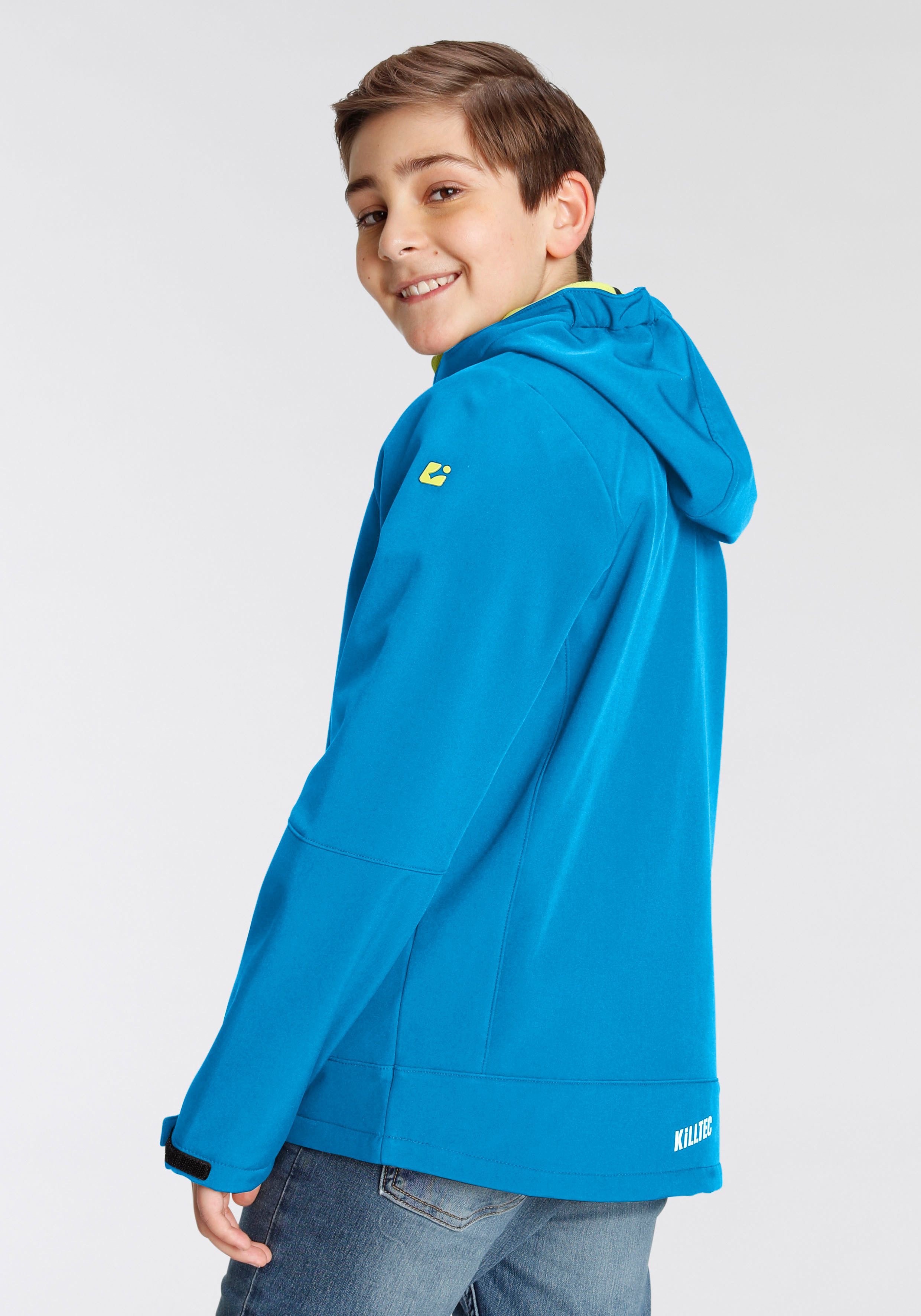 Killtec Softshell-jack BYS SFTSHLL JCKT OT Ademend & Waterafstotend & Windwerend (1 stuk)