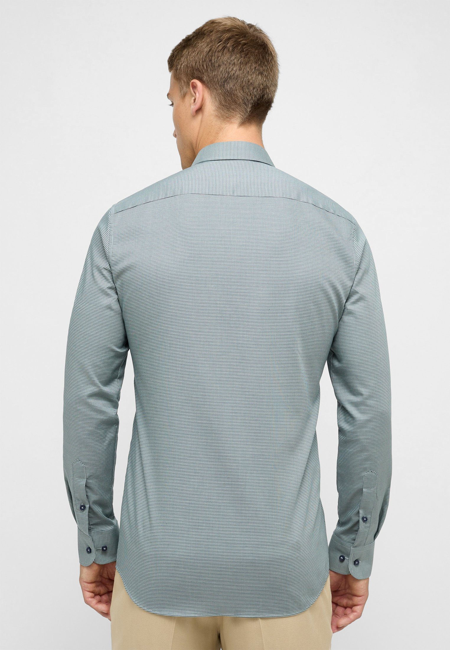 Eterna Overhemd met lange mouwen Slim fit