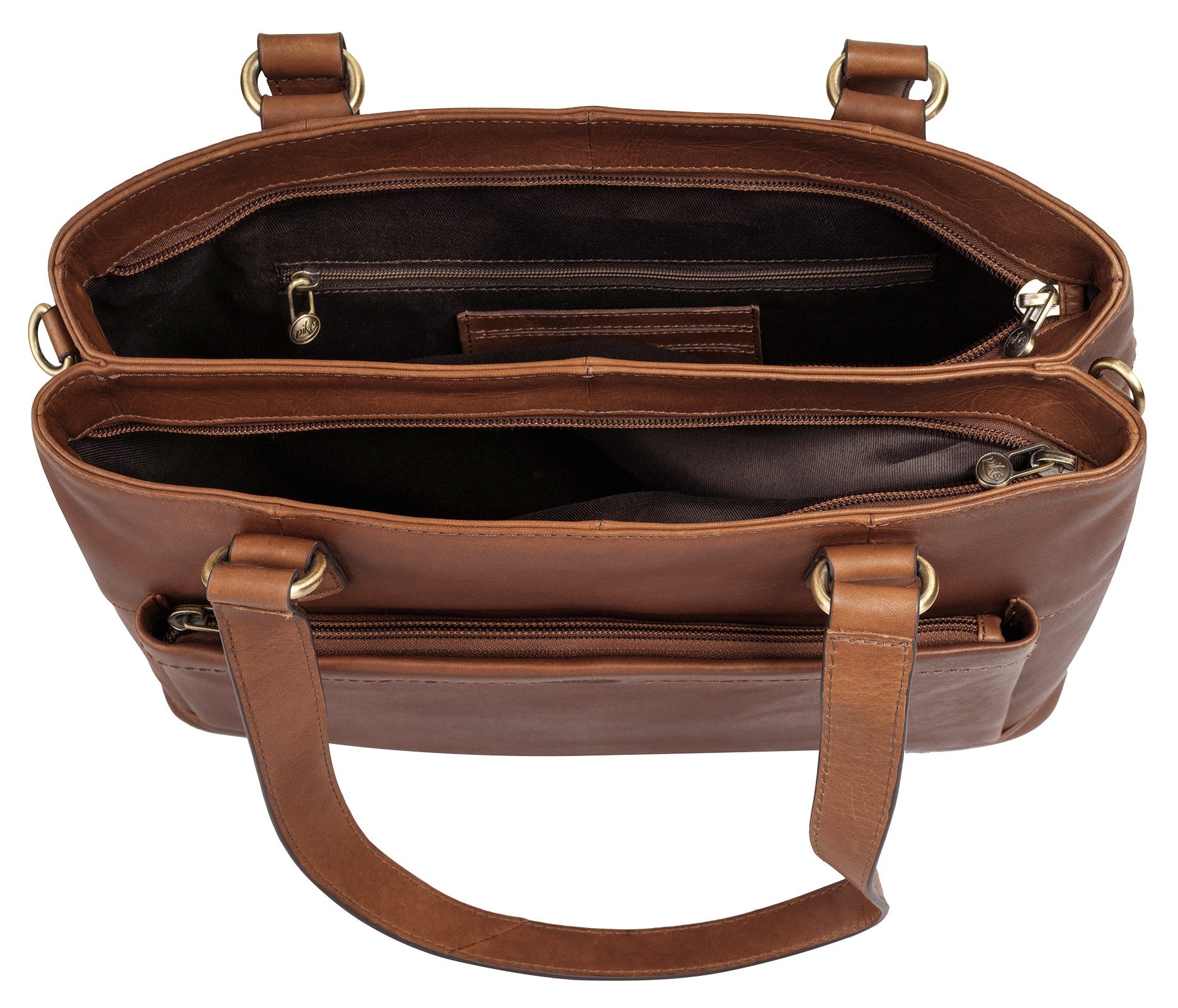Piké Shopper echt leder