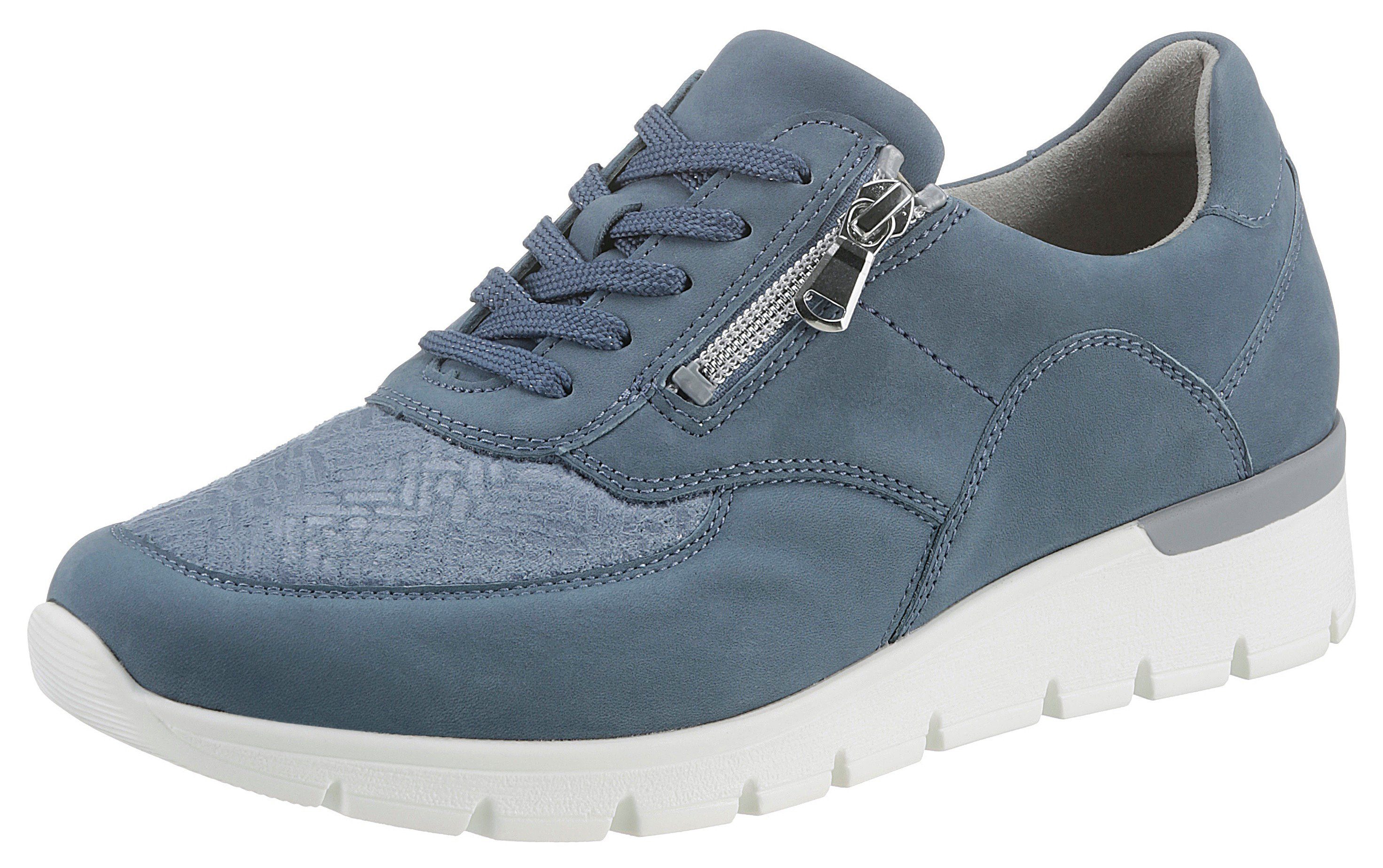 Waldläufer Veterschoenen K-RAMONA-Soft , vrijetijdsschoen, lage schoen met orthotritt-uitrusting, k-breedte