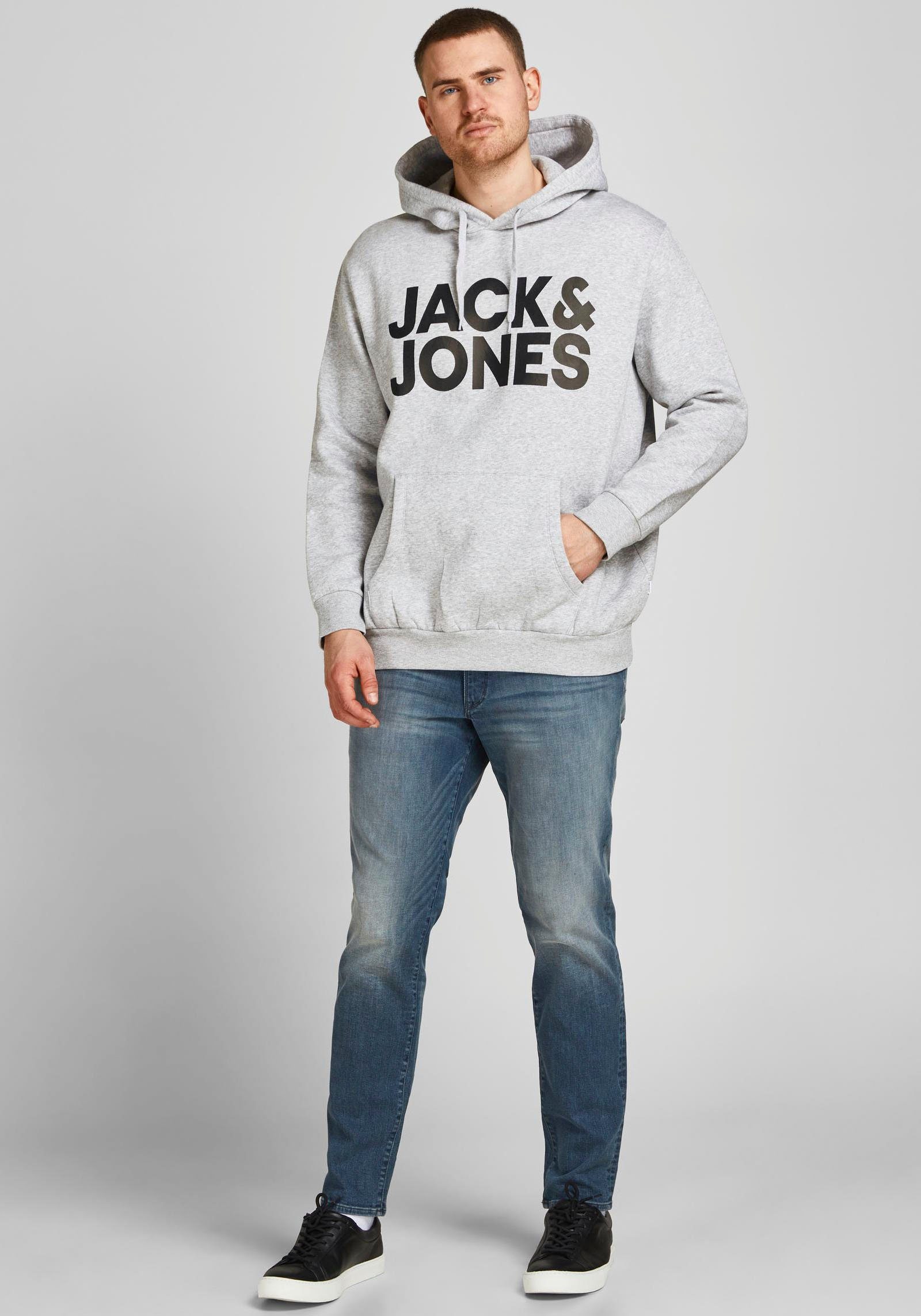 Jack & Jones PlusSize Hoodie CORP LOGO SWEAT HOOD