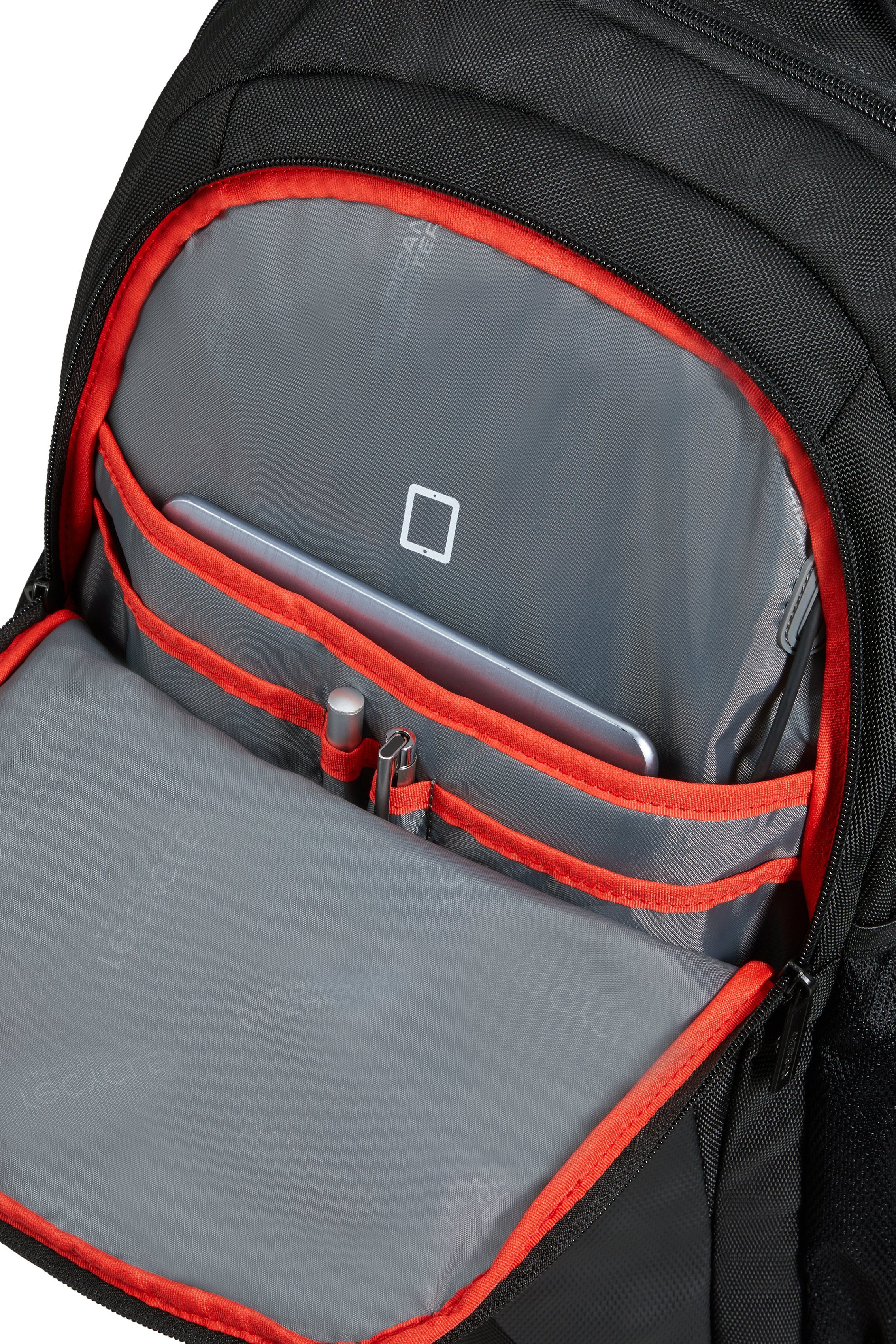 American Tourister® Laptoprugzak AT WORK Vrijetijds rugzak schoolrugzak USB-poort 15,6-inch laptopvak