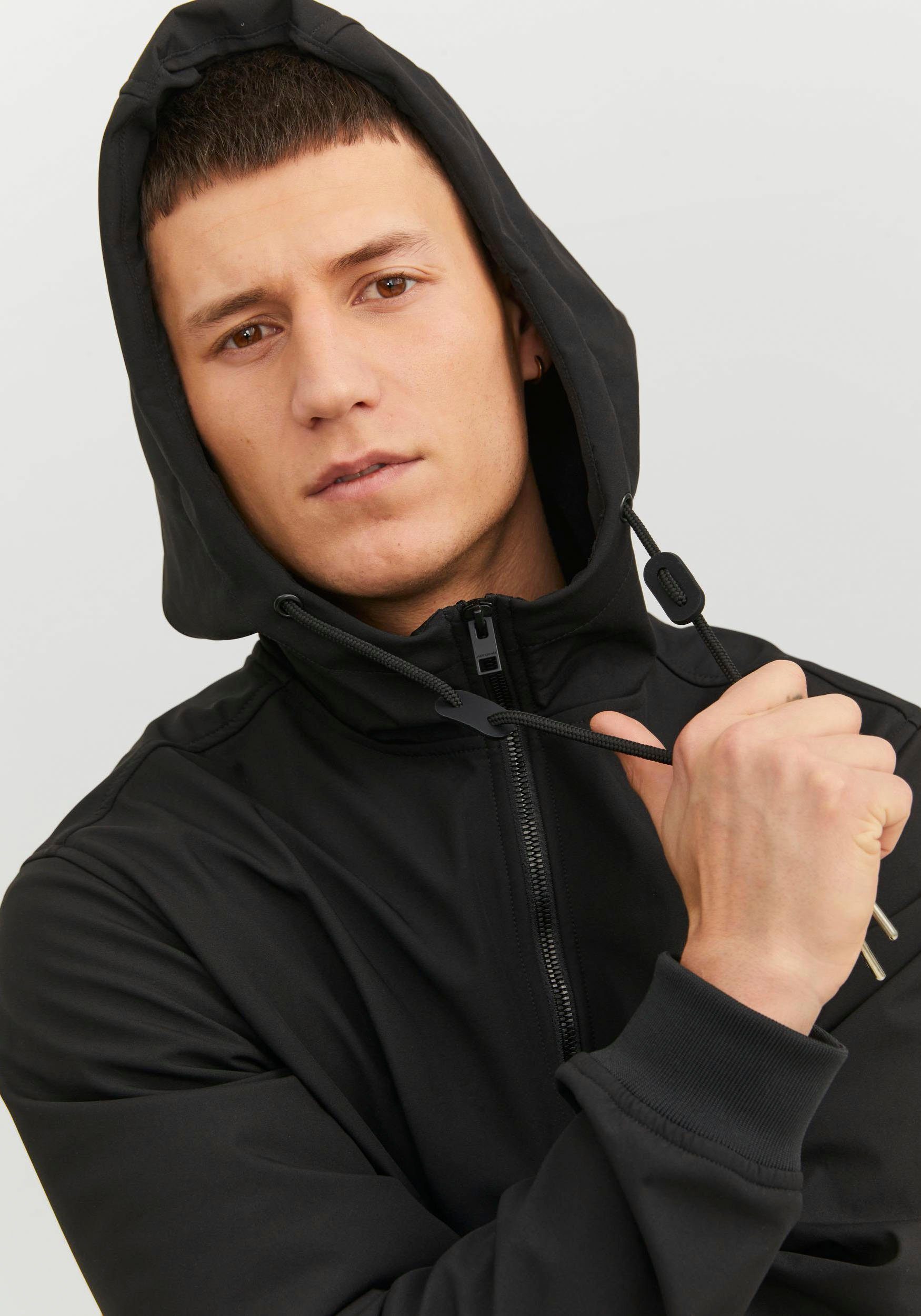 Jack & Jones Softshell-jack JJEBASIC SOFTSHELL HOOD NOOS