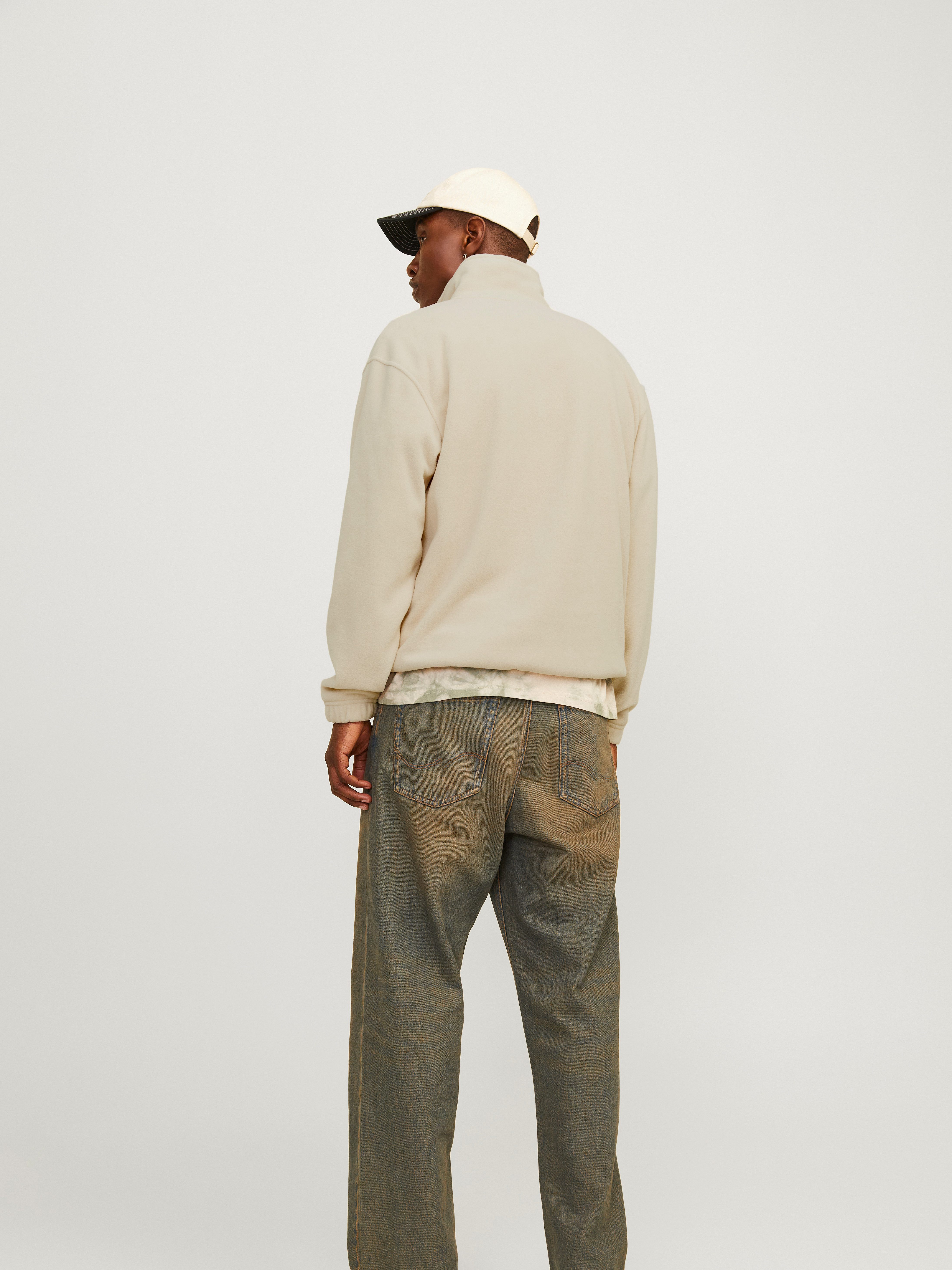 Jack & Jones Sweatshirt JORVESTERBRO FLEECE QUARTER ZIP NOOS