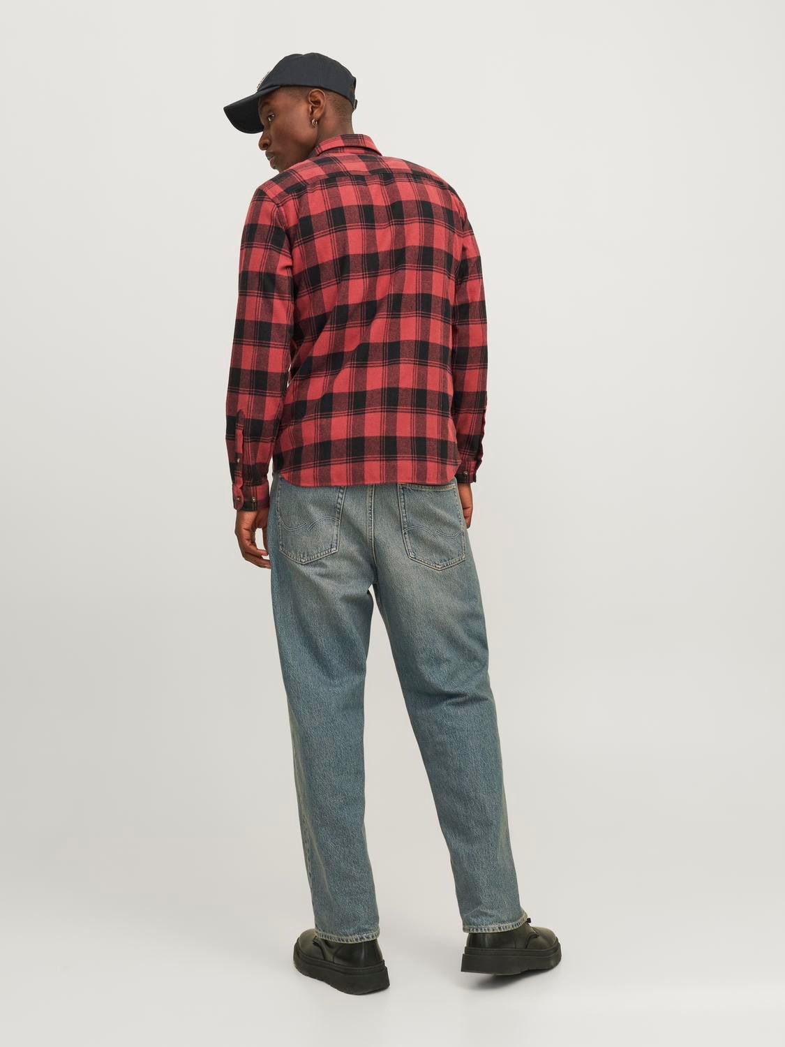 Jack & Jones Overhemd met lange mouwen JJJOSHUA FALL BUFFALO SHIRT LS
