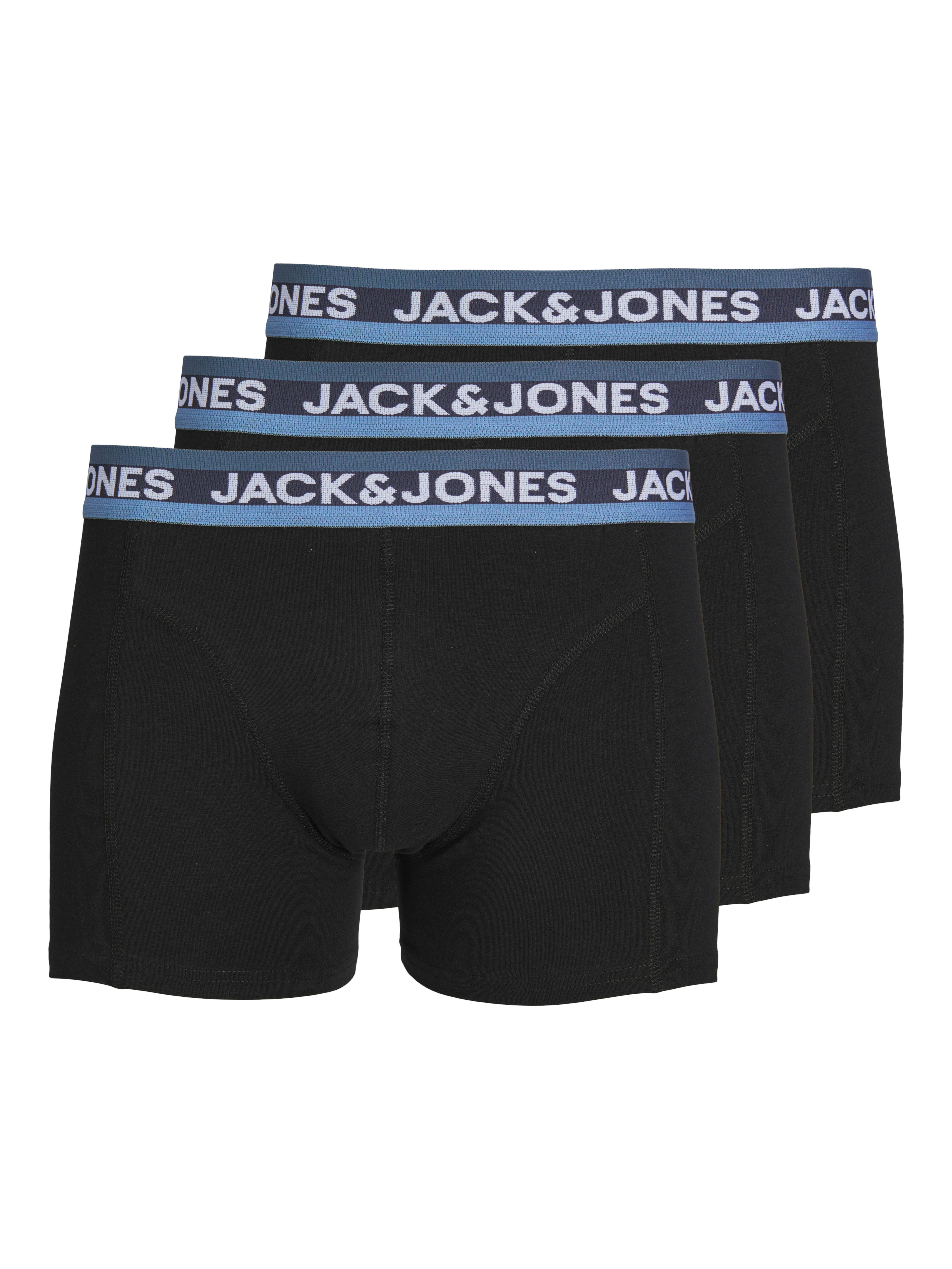 Jack & jones Boxershort met elastische band met label in een set van 5 stuks model 'DNA'