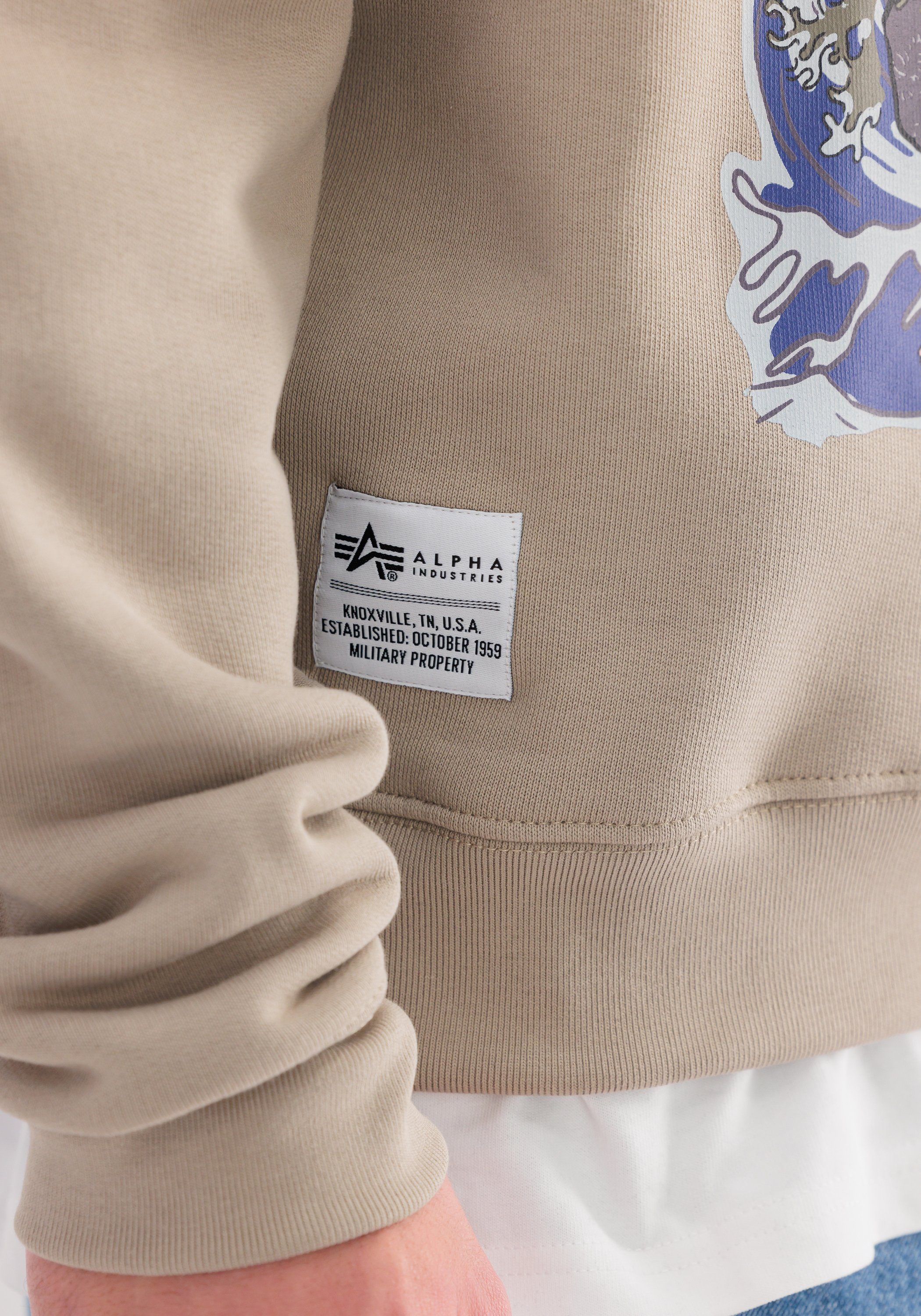 Alpha Industries Sweater ALPHA INDUSTRIES Men - Sweatshirts Japan Warrior Sweater