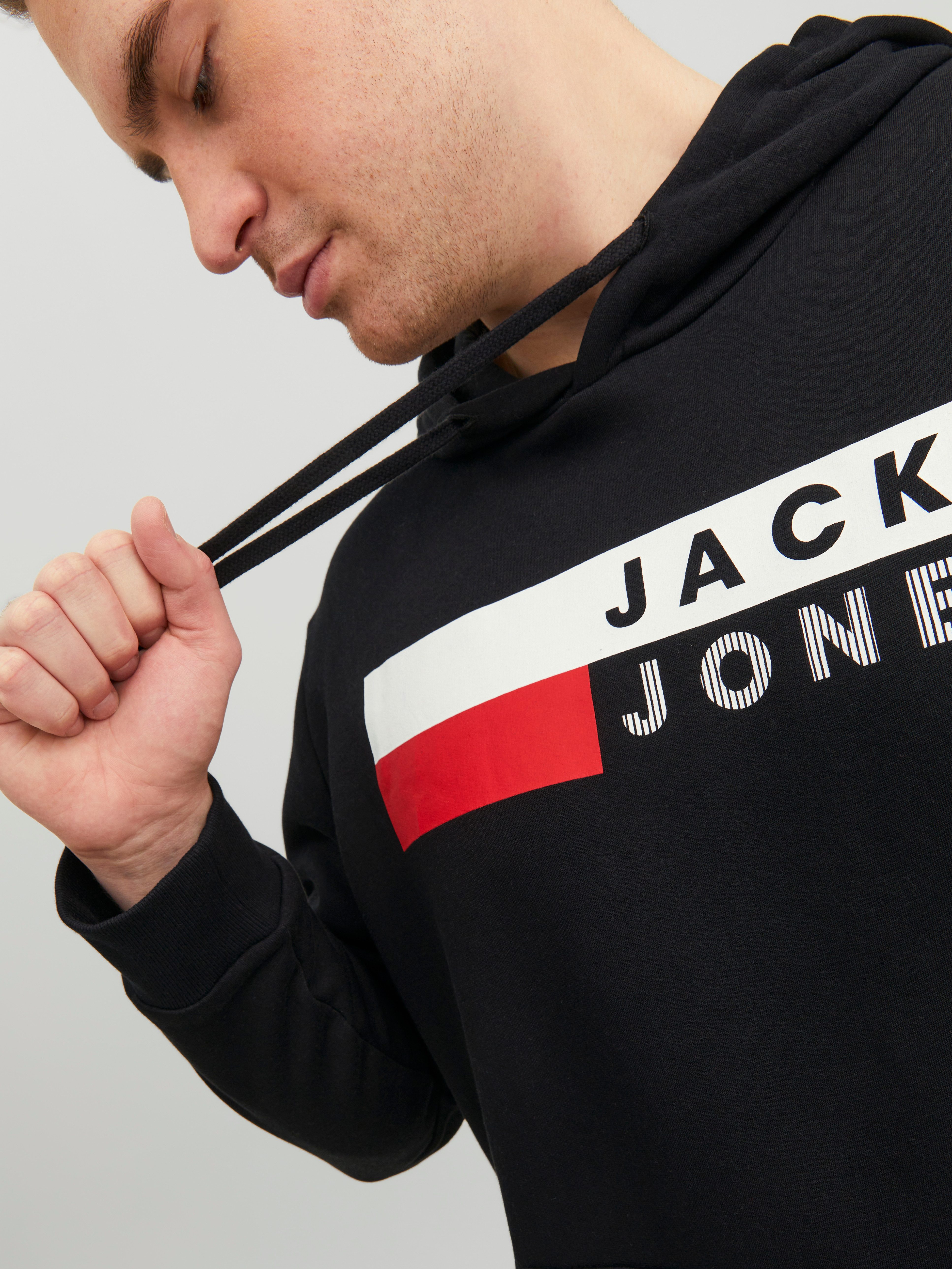 Jack & Jones PlusSize Hoodie JJECORP LOGO SWEAT HOOD NOOS PLS