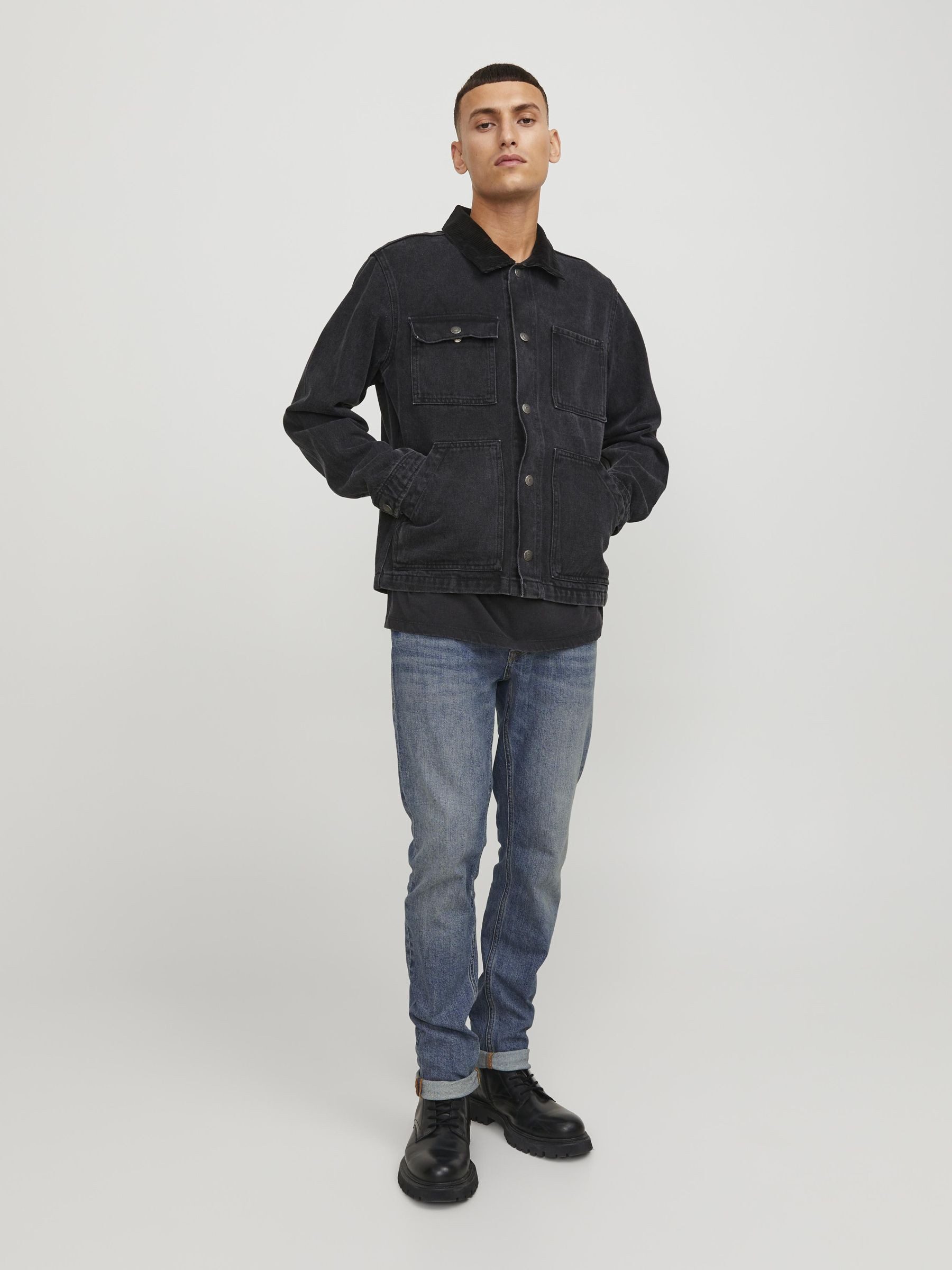 Jack & Jones Slim fit jeans JJIGLENN JJCOLE AM 171 SN