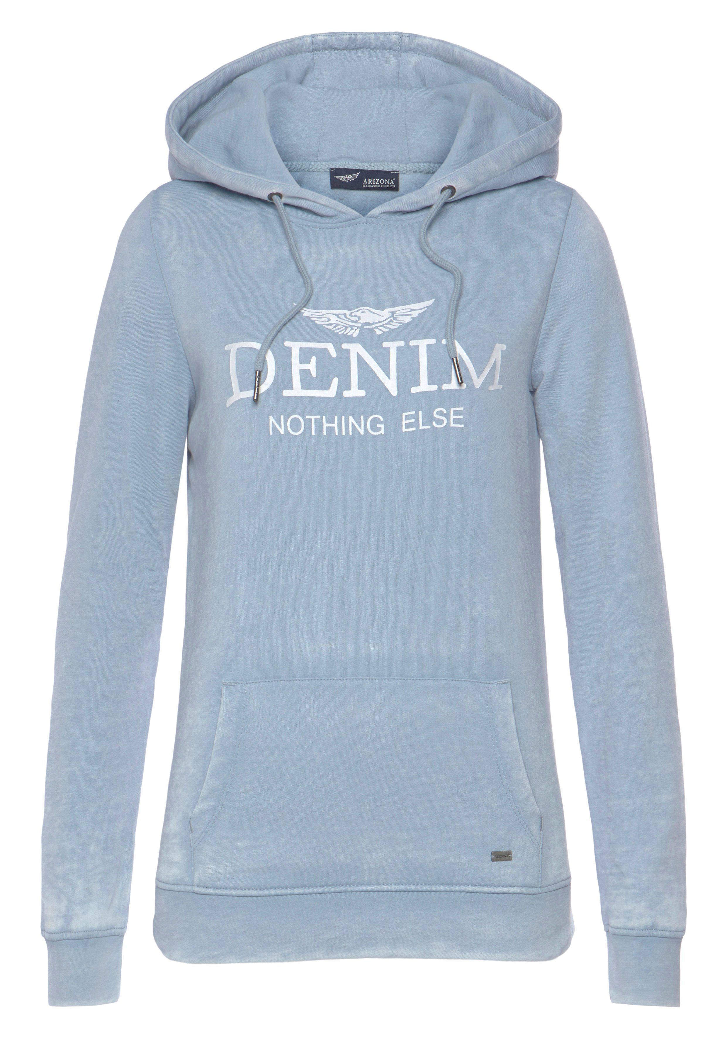Arizona Hoodie Lange mouwen, figuurvolgend, van katoenmix