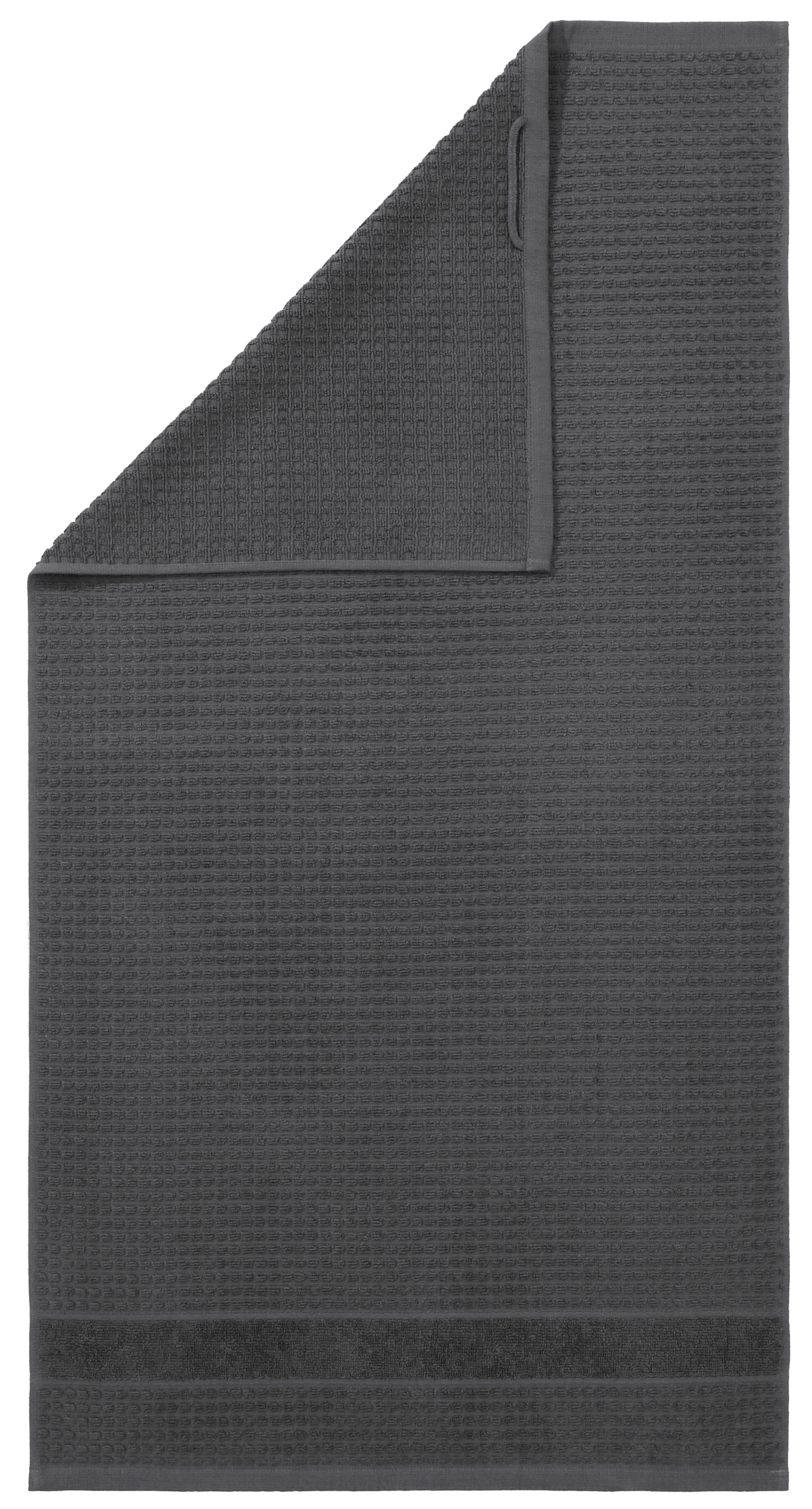 KangaROOS Handdoekenset Zomer, douchehanddoek, handdoek, gastendoeken effen handdoekset van 100% katoen, hoog-laag-effect (set, 5-delig)
