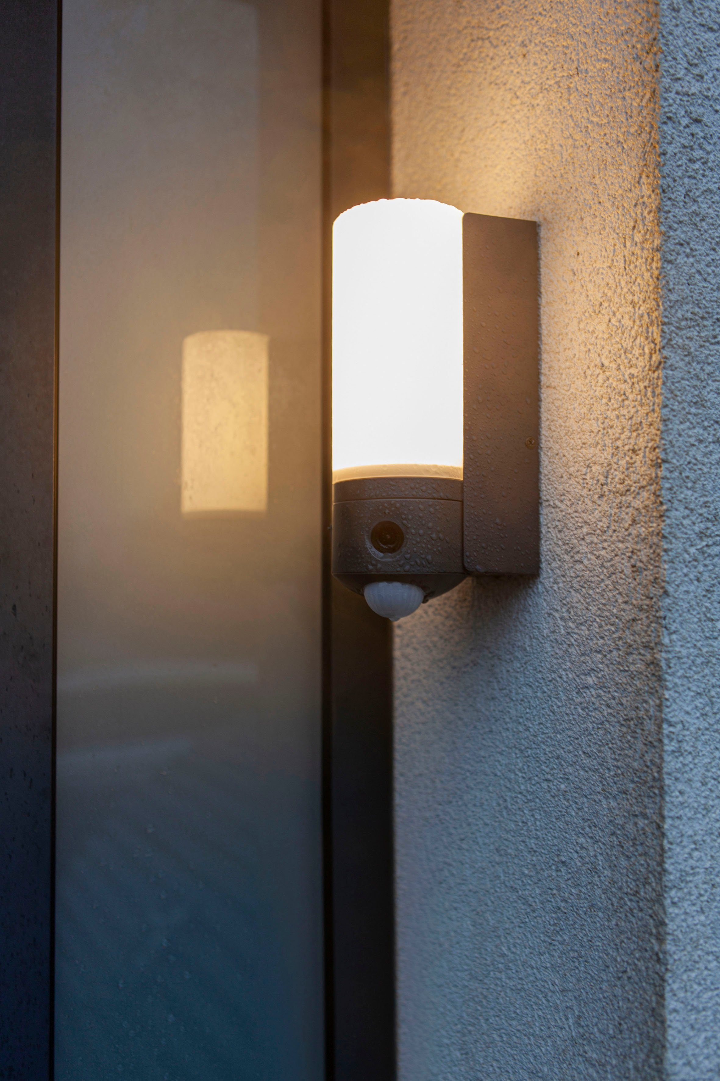 LUTEC Slimme ledlamp Pollux Smart-Home camera lamp (1 stuk)