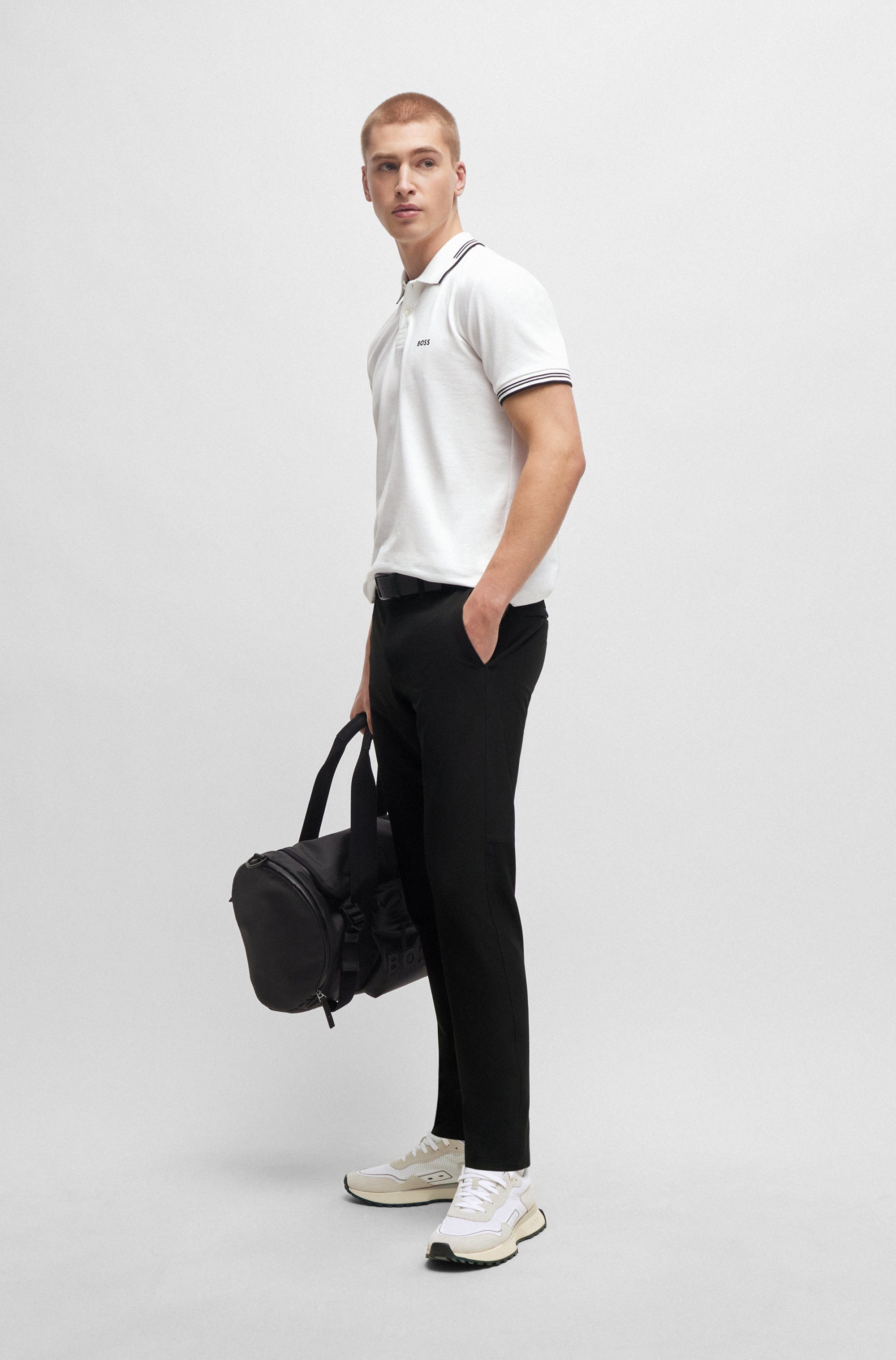 BOSS GREEN Poloshirt Paul met een polokraag