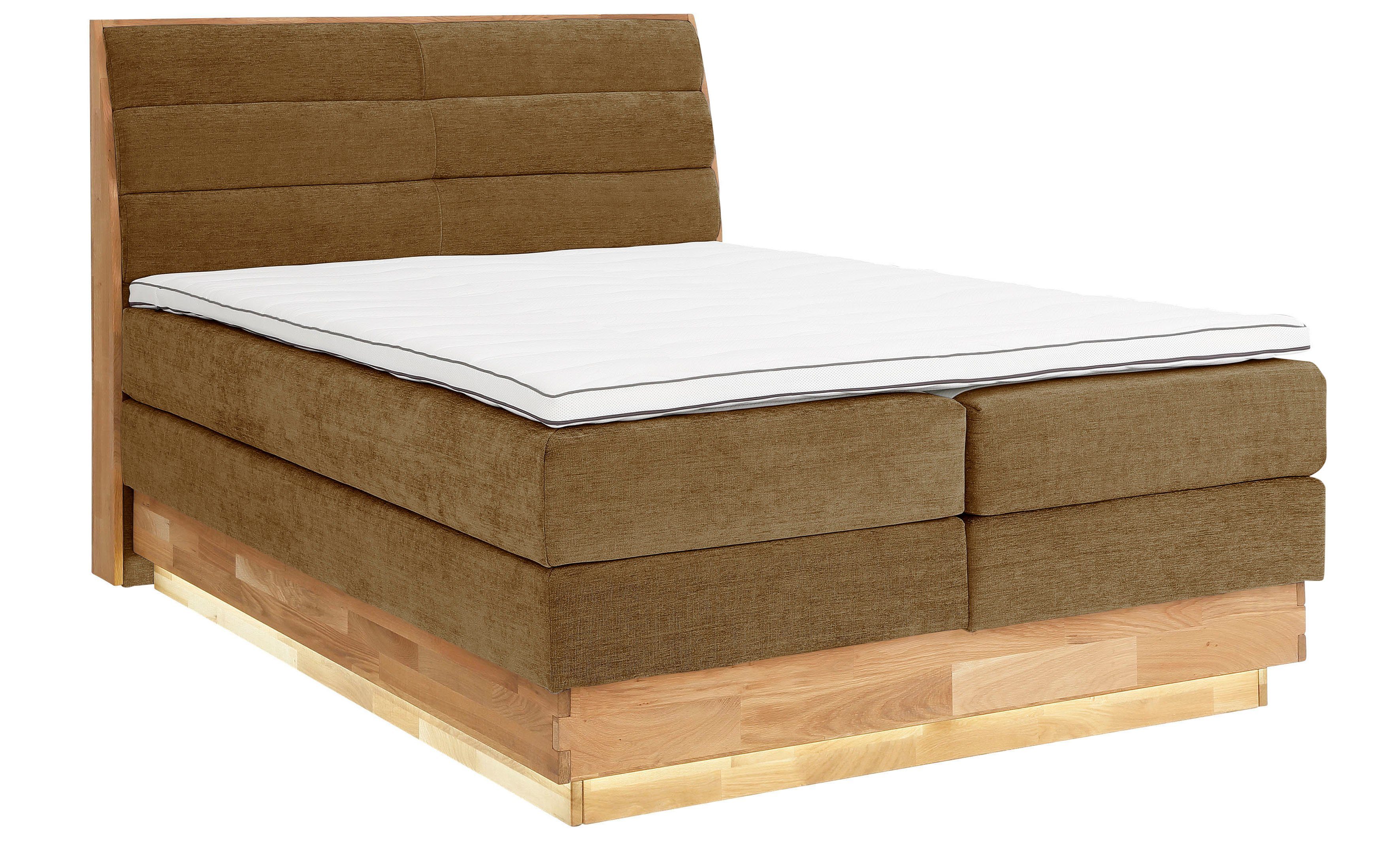 OTTO products Boxspring Ledverlichting, met gecertificeerde, gerecyclede overtrekstoffen
