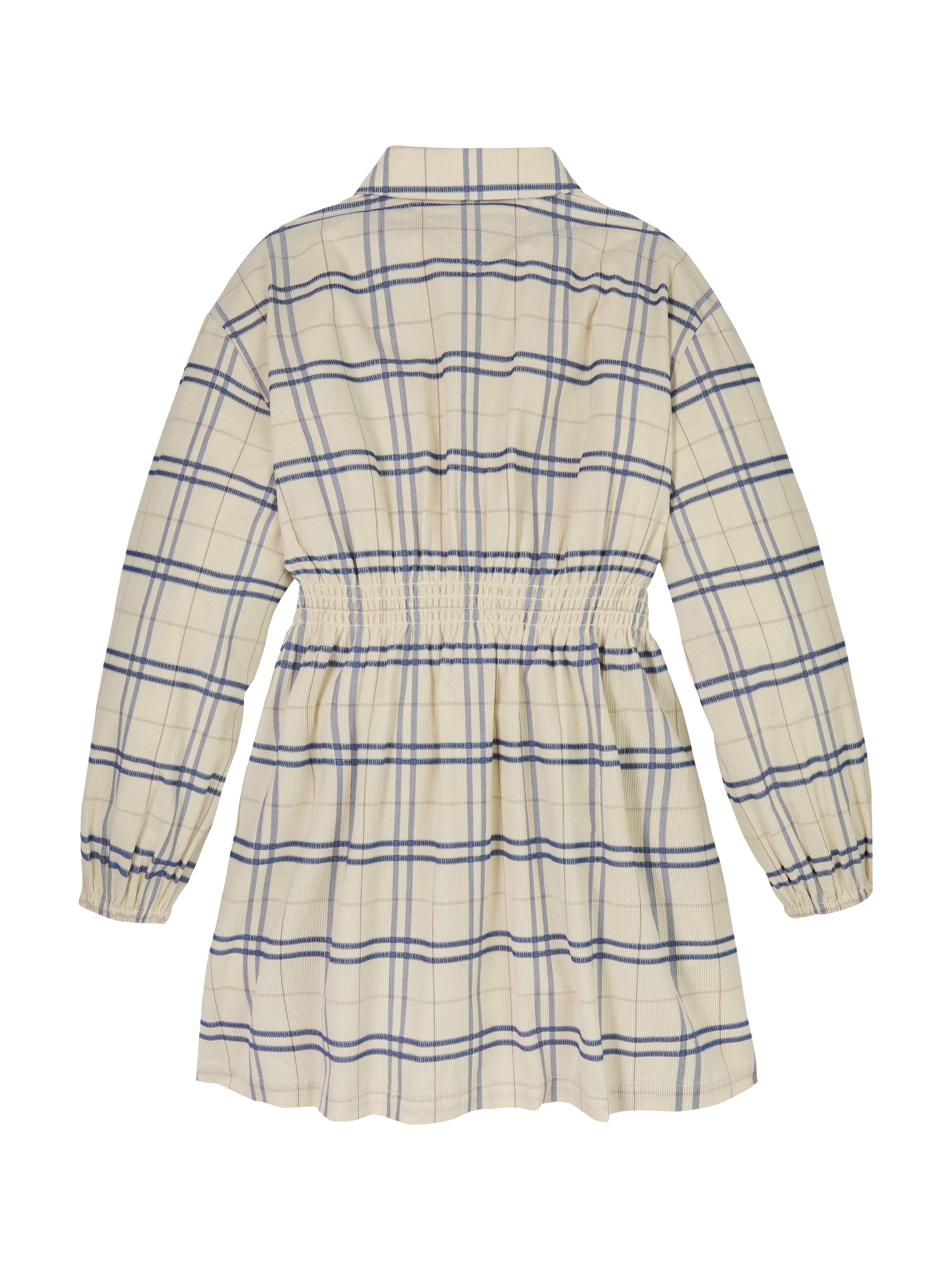 Tommy Hilfiger Jurk met overhemdkraag CORDUROY CHECK SHIRT DRESS LS