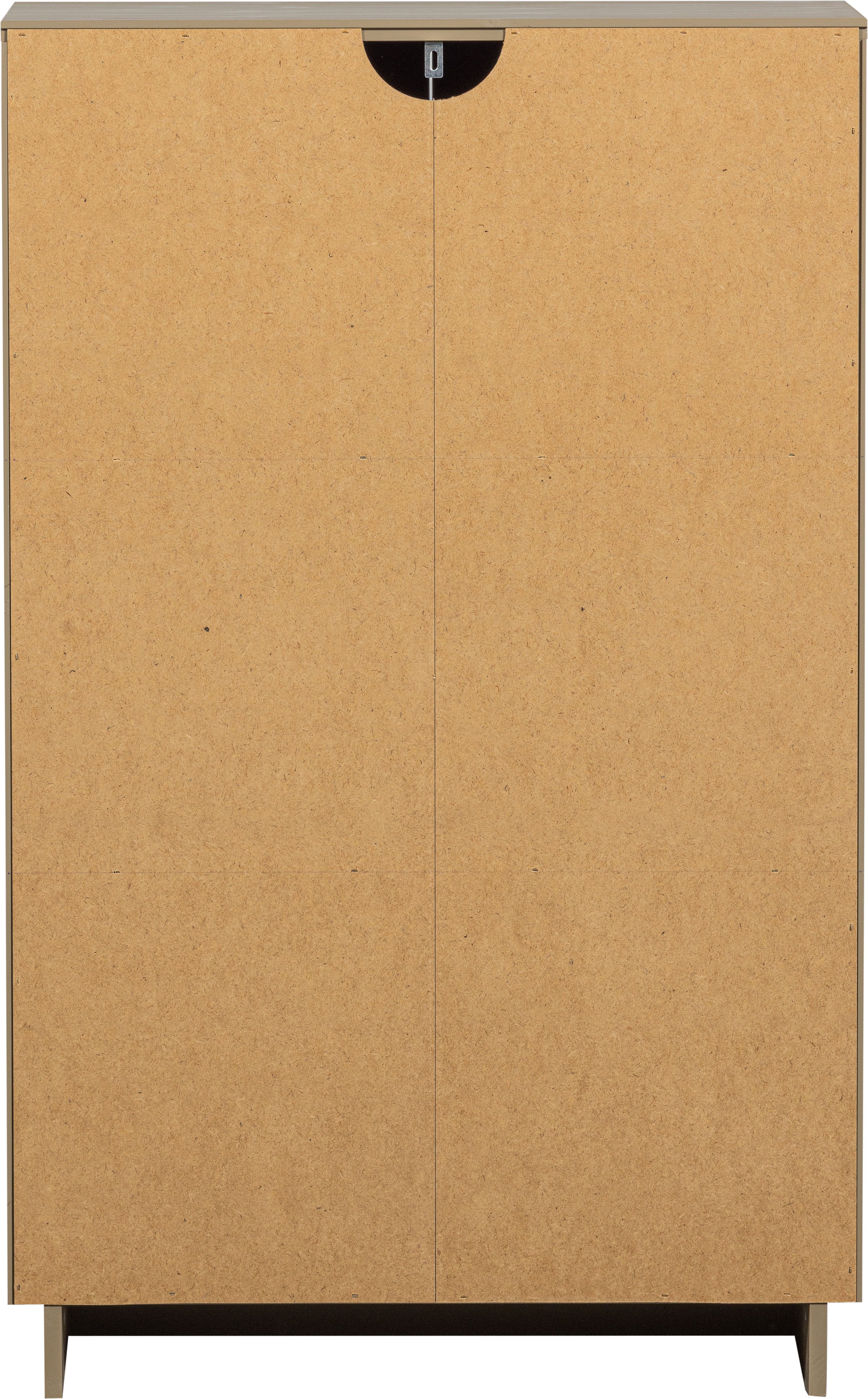 WOOOD Bergkast Teo met push-to-open functie, hoogte 116 cm