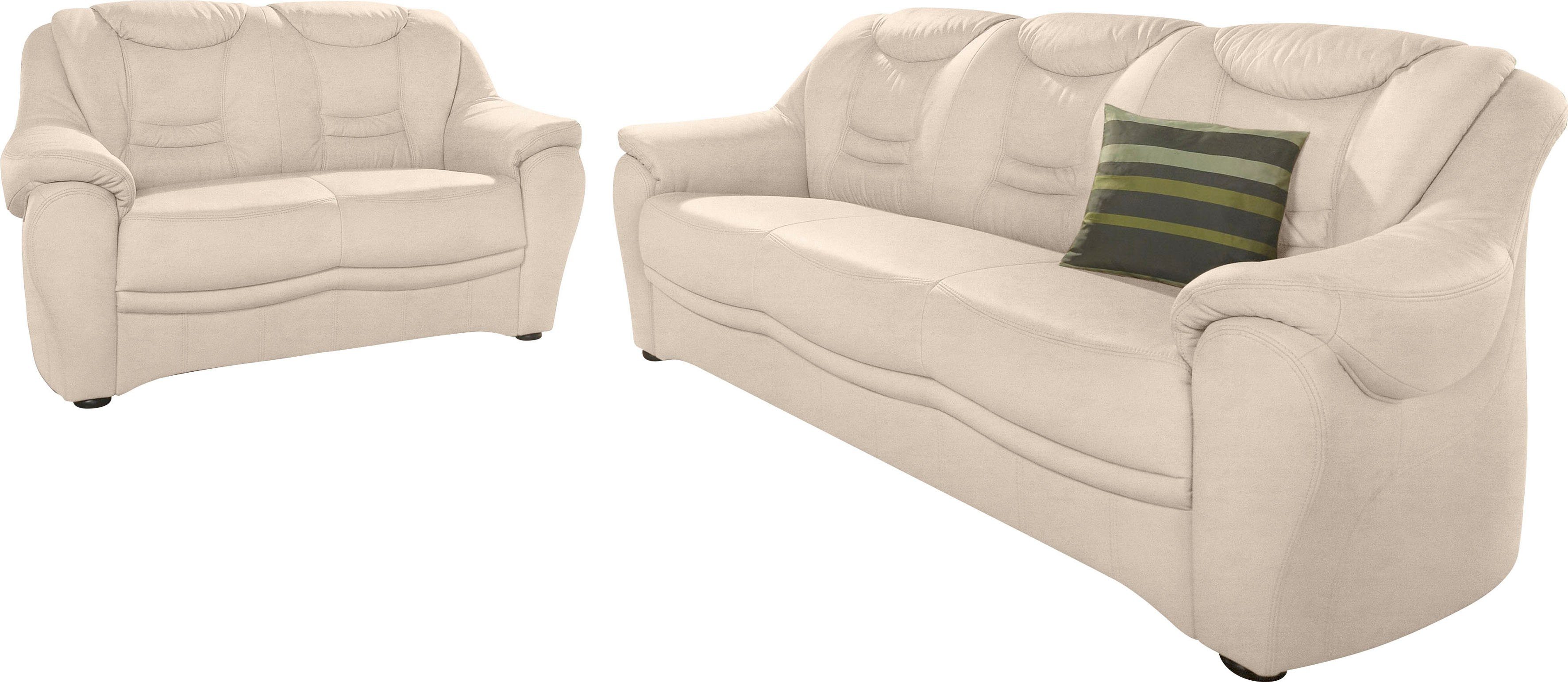 sit&more Zithoek Bansin bestaand uit een 3- en een 2-zits, met binnenvering