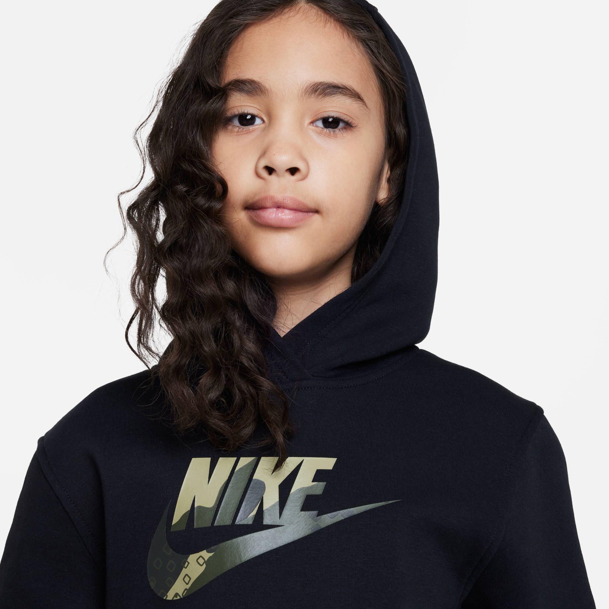 Nike Sportswear Hoodie CLUB FLEECE BIG KIDS' GRAPHIC HOODIE
