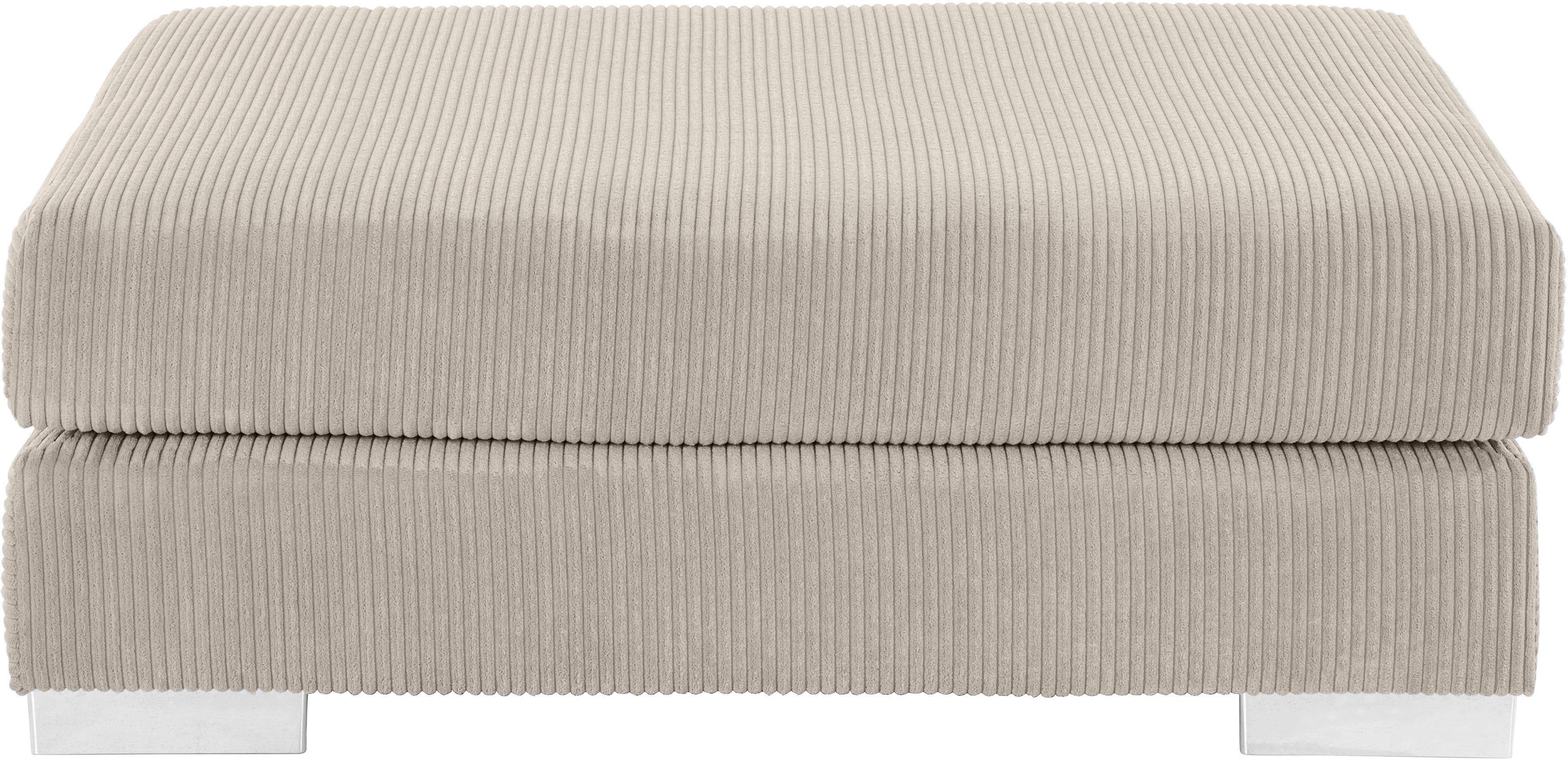 Home affaire Hocker VASCO inclusief comfortabele binnenvering, vrij plaatsbaar