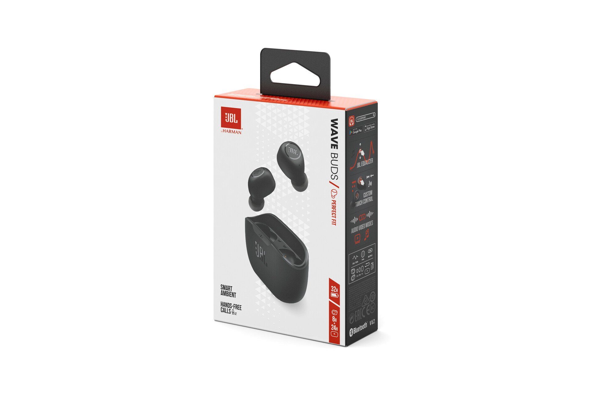 JBL Wireless in-ear-hoofdtelefoon Wave Buds