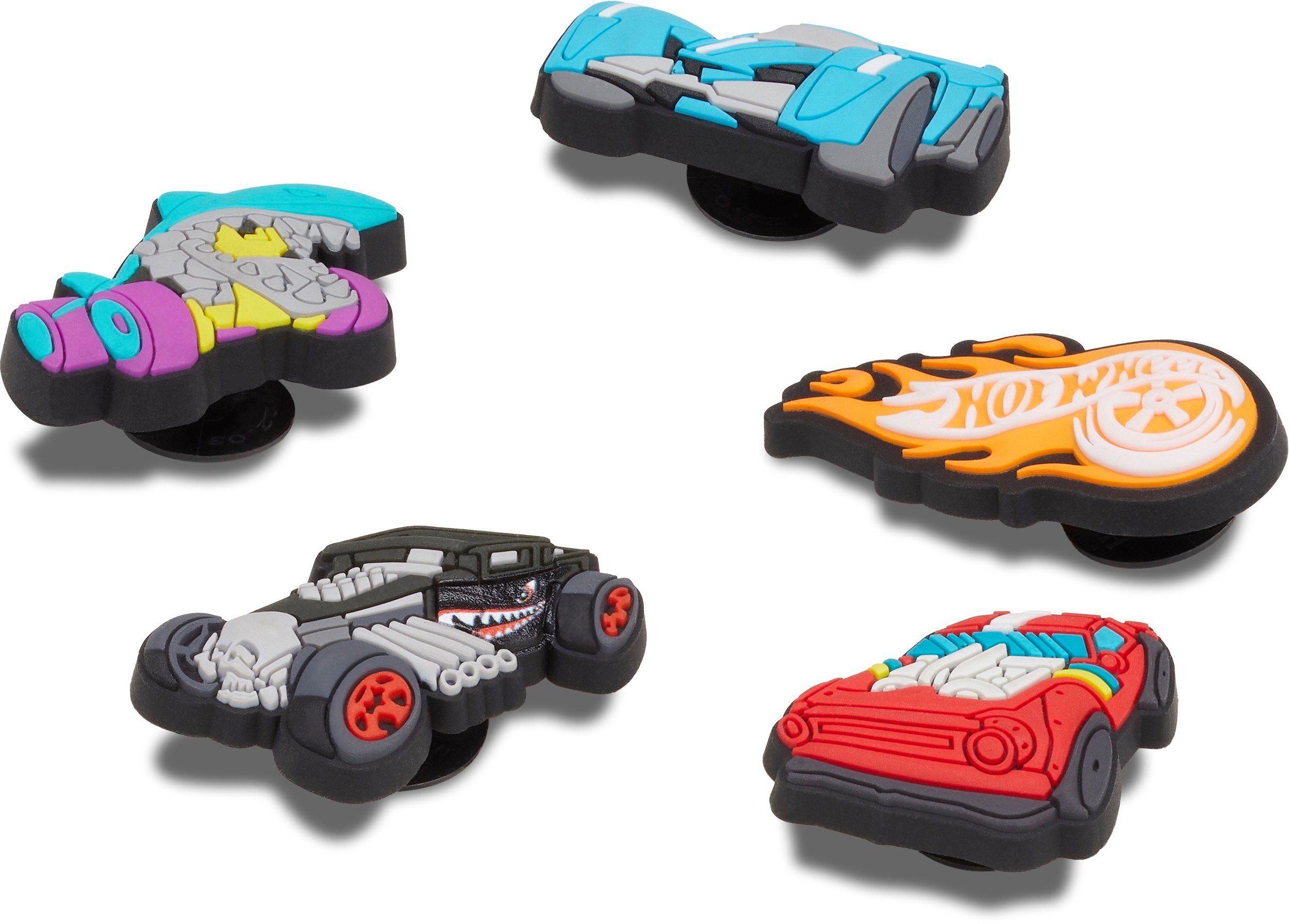 Crocs Schoenbutton Jibbitz™ Hot Wheels (set, 5-delig, Geen speelgoed. Niet geschikt voor...