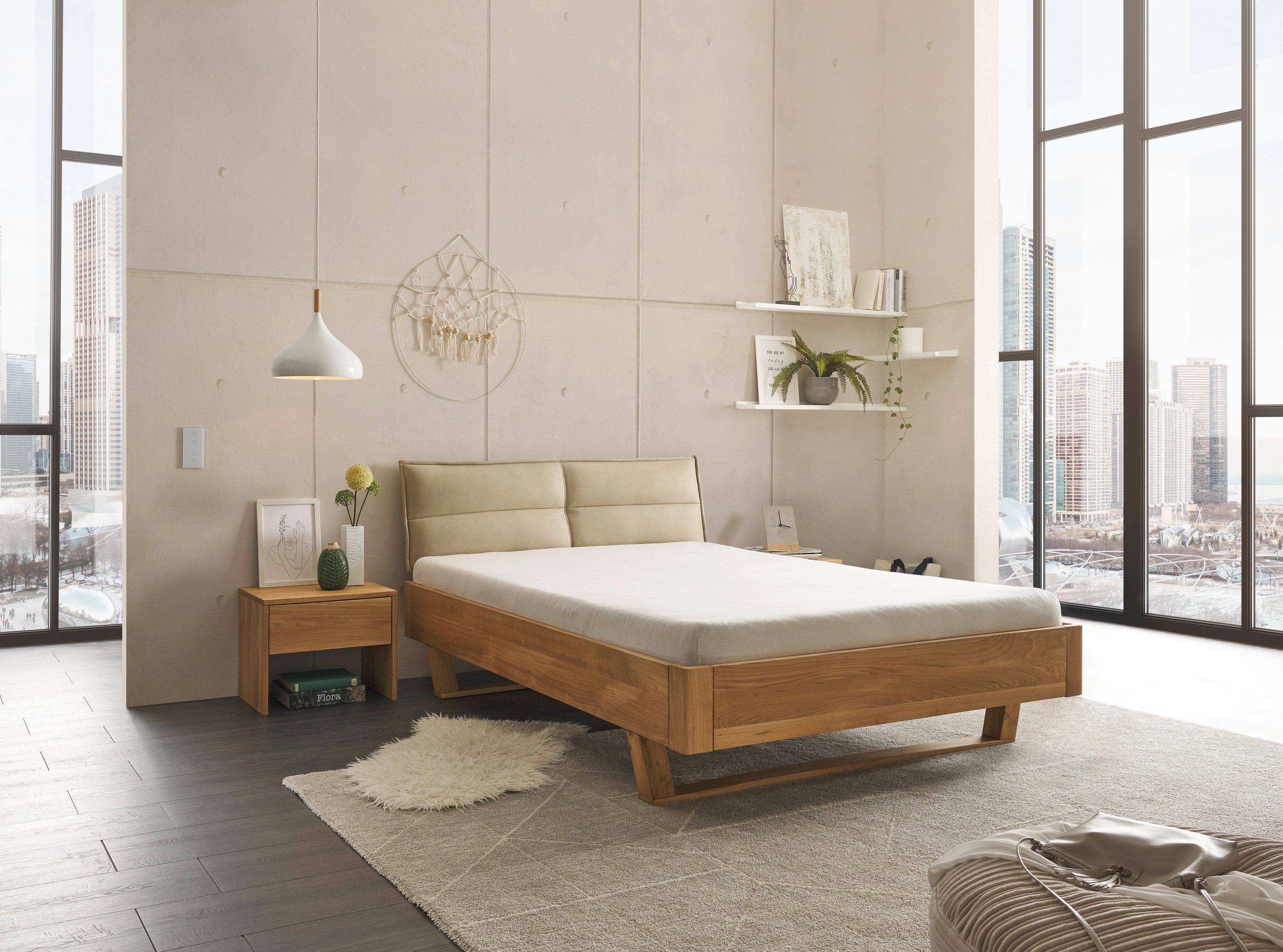 Schlafkontor Massief houten ledikant Tjark naar keuze bed met ligoppervlak in 140 of 180 cm