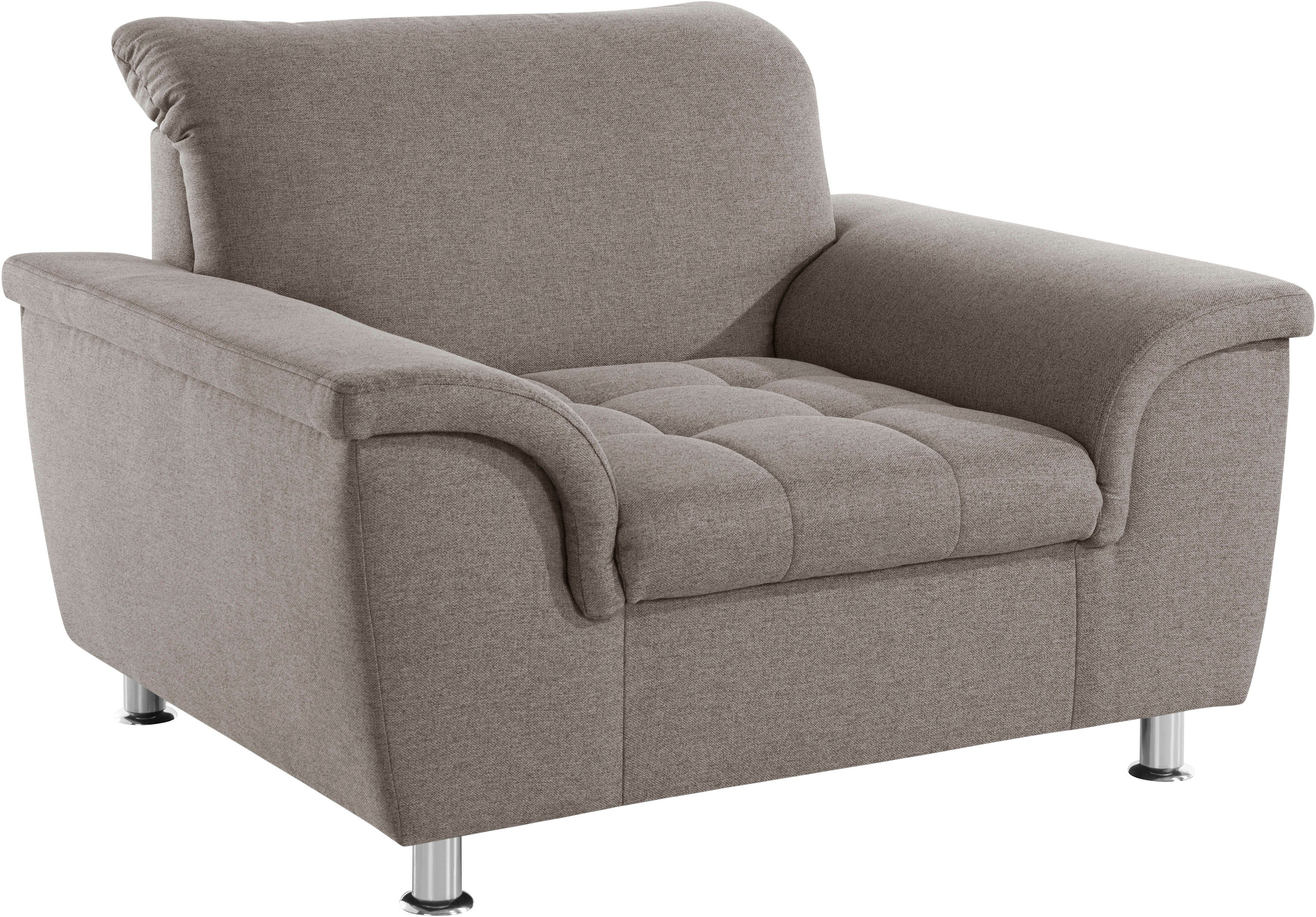 DOMO collection Fauteuil Franzi naar keuze met verstelling van het hoofdeind