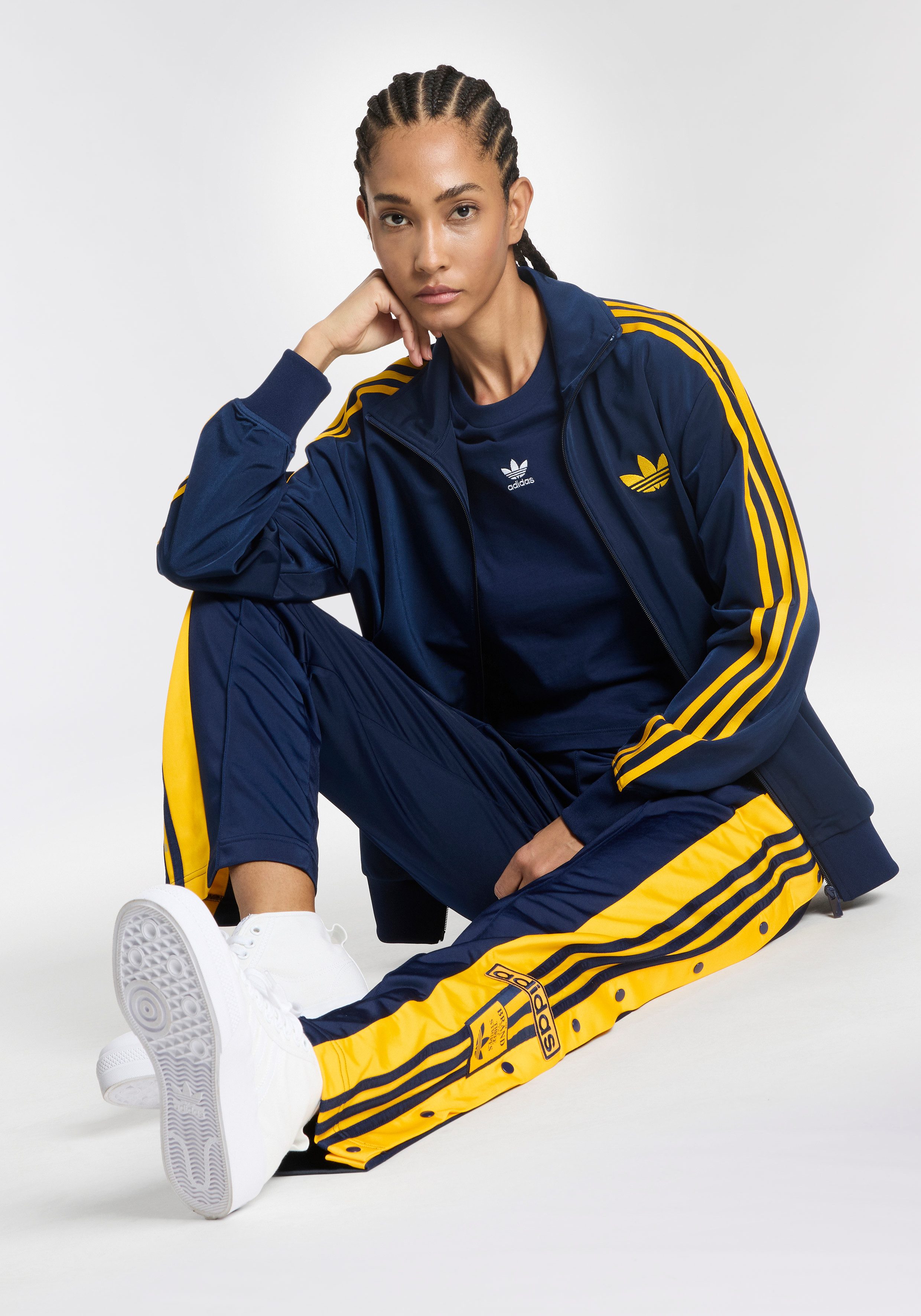 adidas Originals Sportbroek ADIBREAK PANT Knopbroek, knoopsluiting aan het been (1-delig)