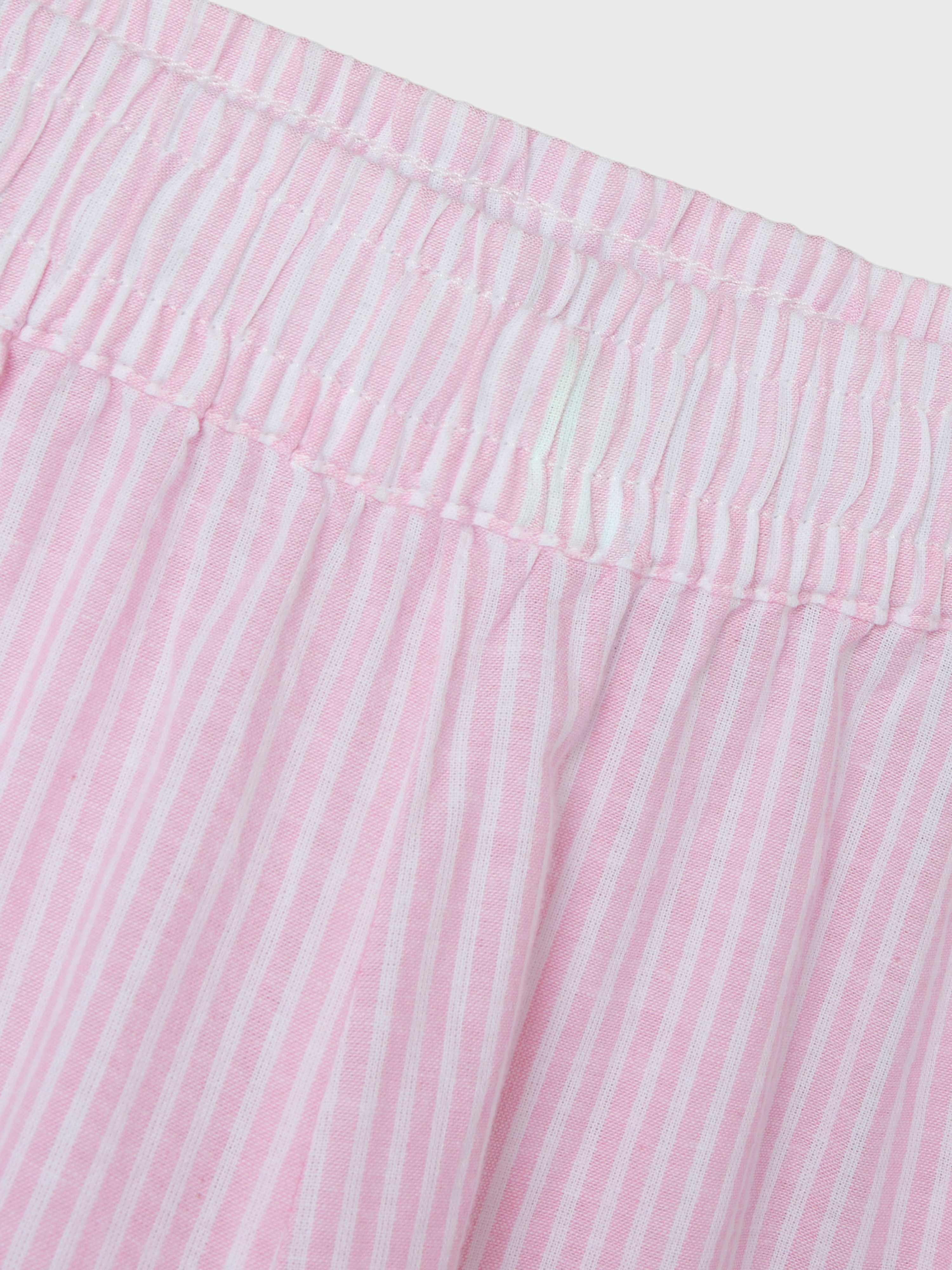 Name It Comfortbroek NKNJELA voor meisjes en jongens met wijde pijpen en elastiek