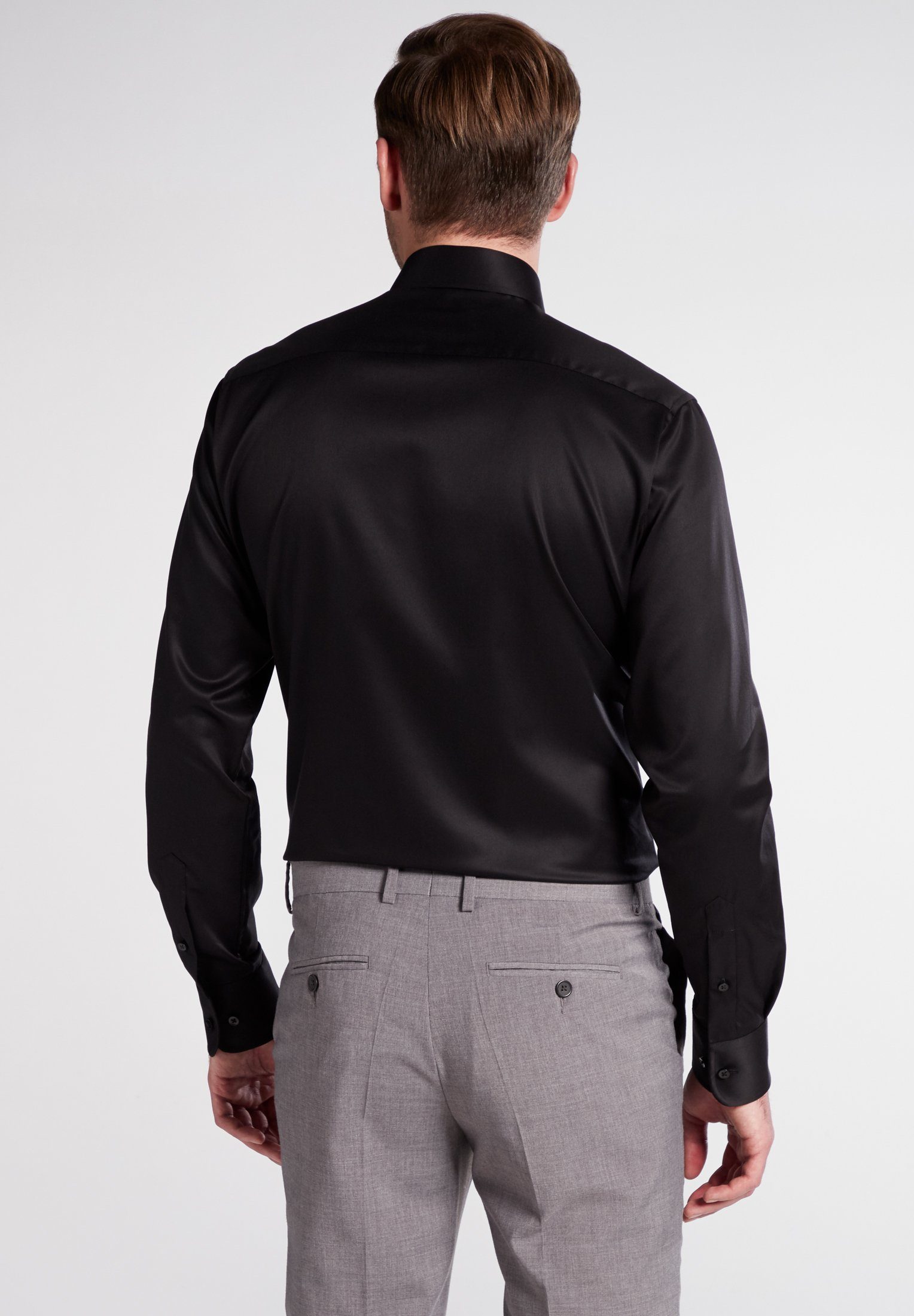 Eterna Overhemd met lange mouwen Slim fit NON IRON (strijkvrij)