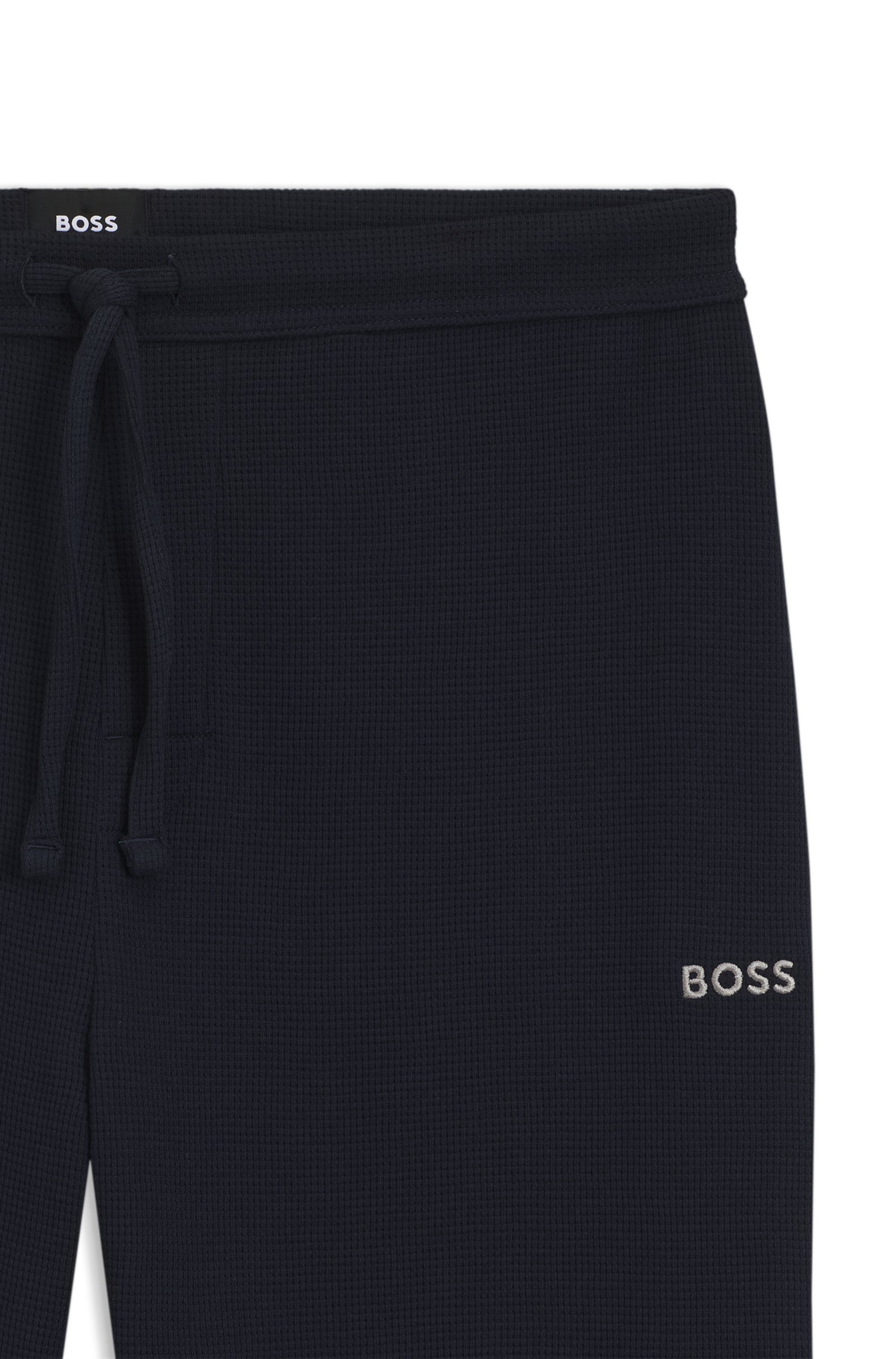 BOSS Pyjamabroek Waffle Pants