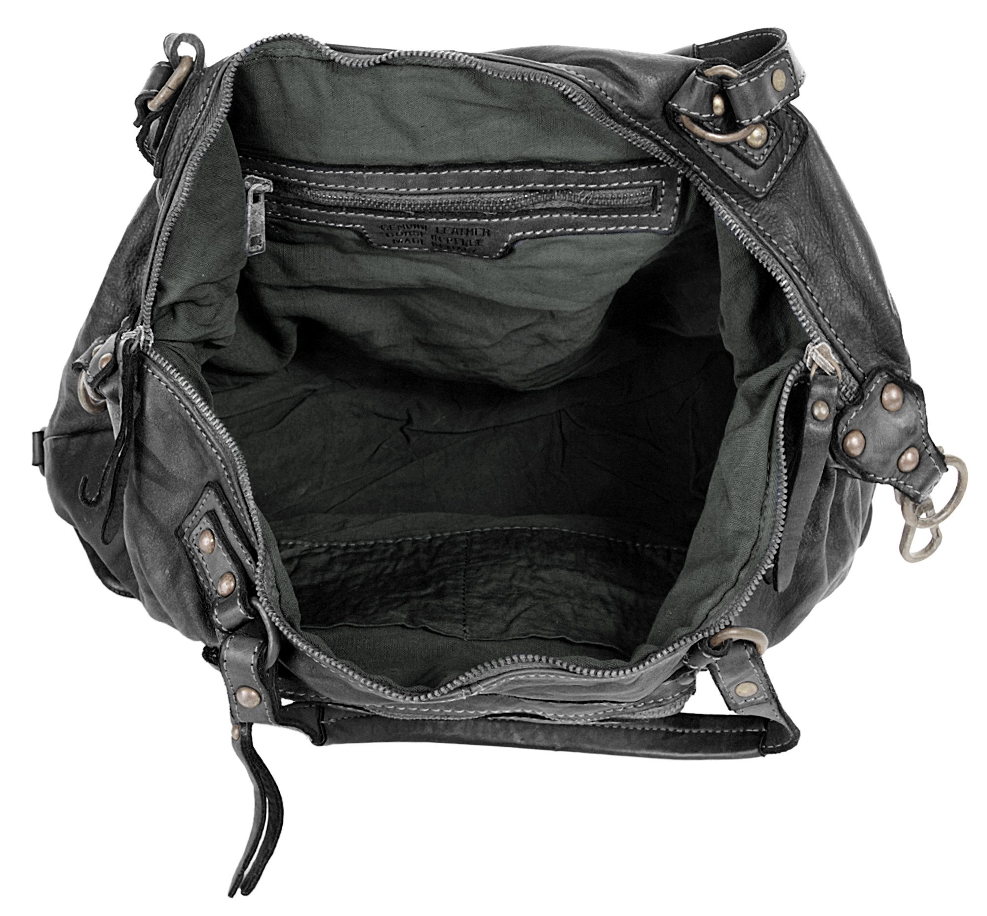 X-Zone Shopper echt leer, made in italy
