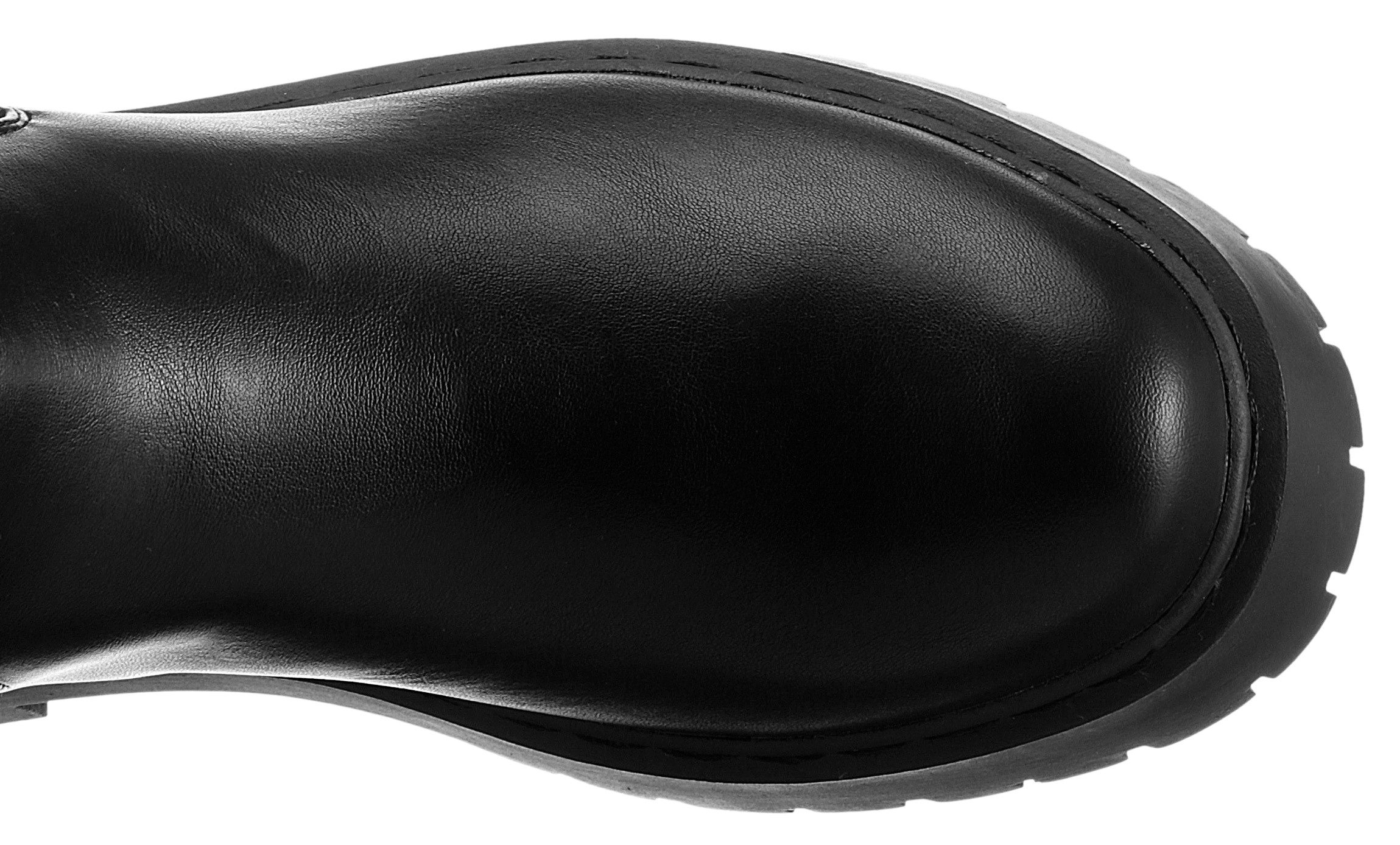Aniston SHOES Chelsea-boots Instaplaarzen, plateau enkellaars, met glitterstenen - NIEUWE COLLECTIE