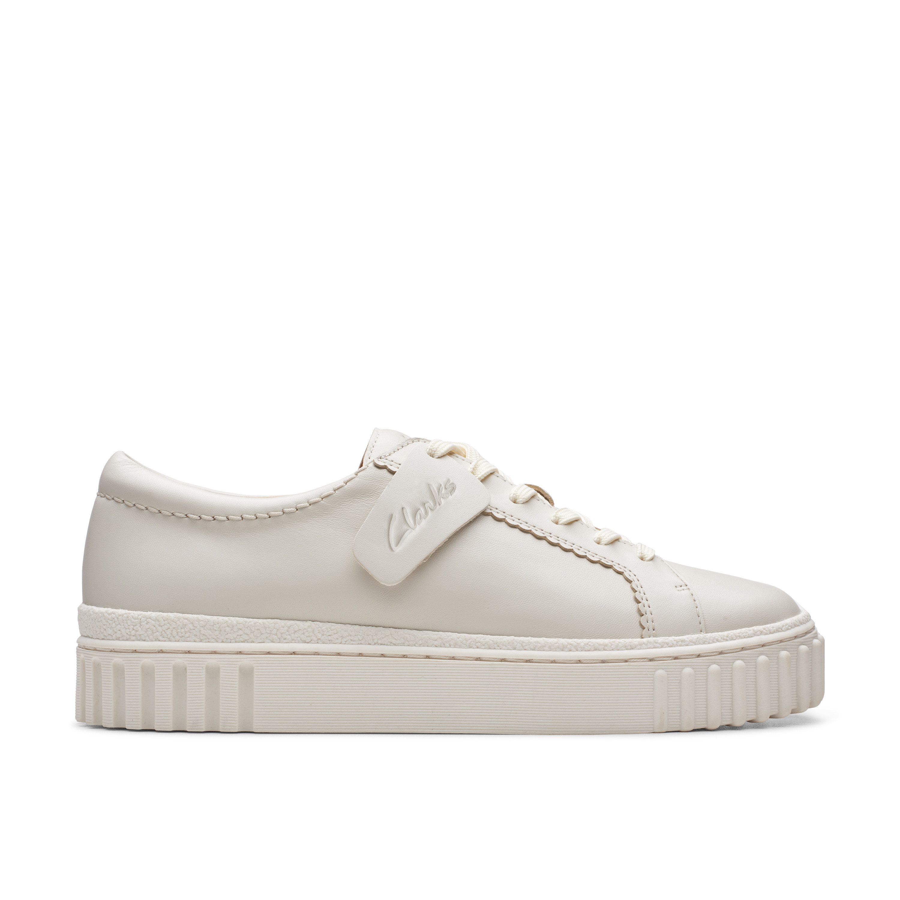 Clarks Veterschoenen Mayhill Walk , sneaker, plateausneaker met modieuze loopzool