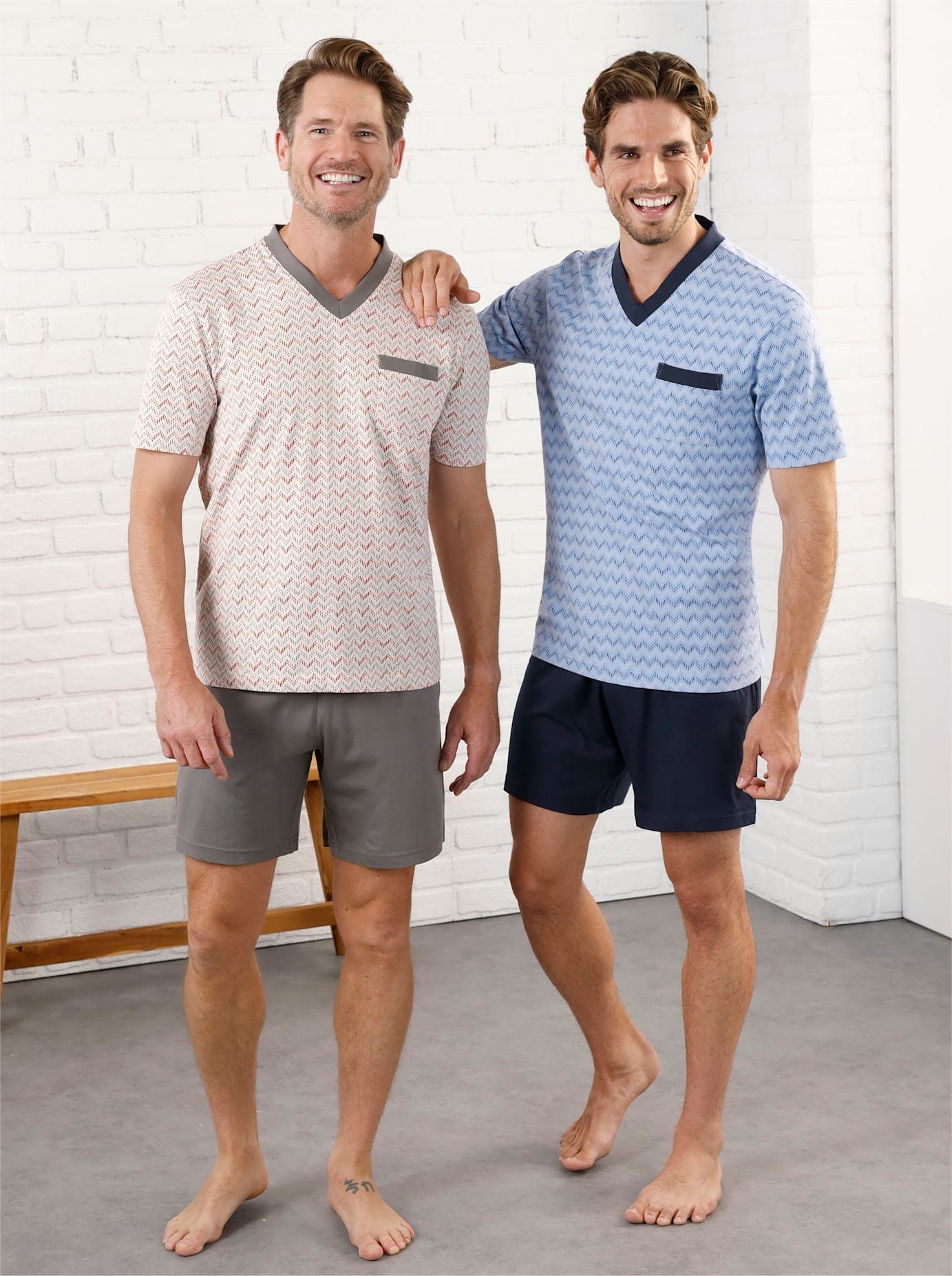 wäschepur Shortama heren shortama's maat 44/46 multicolor